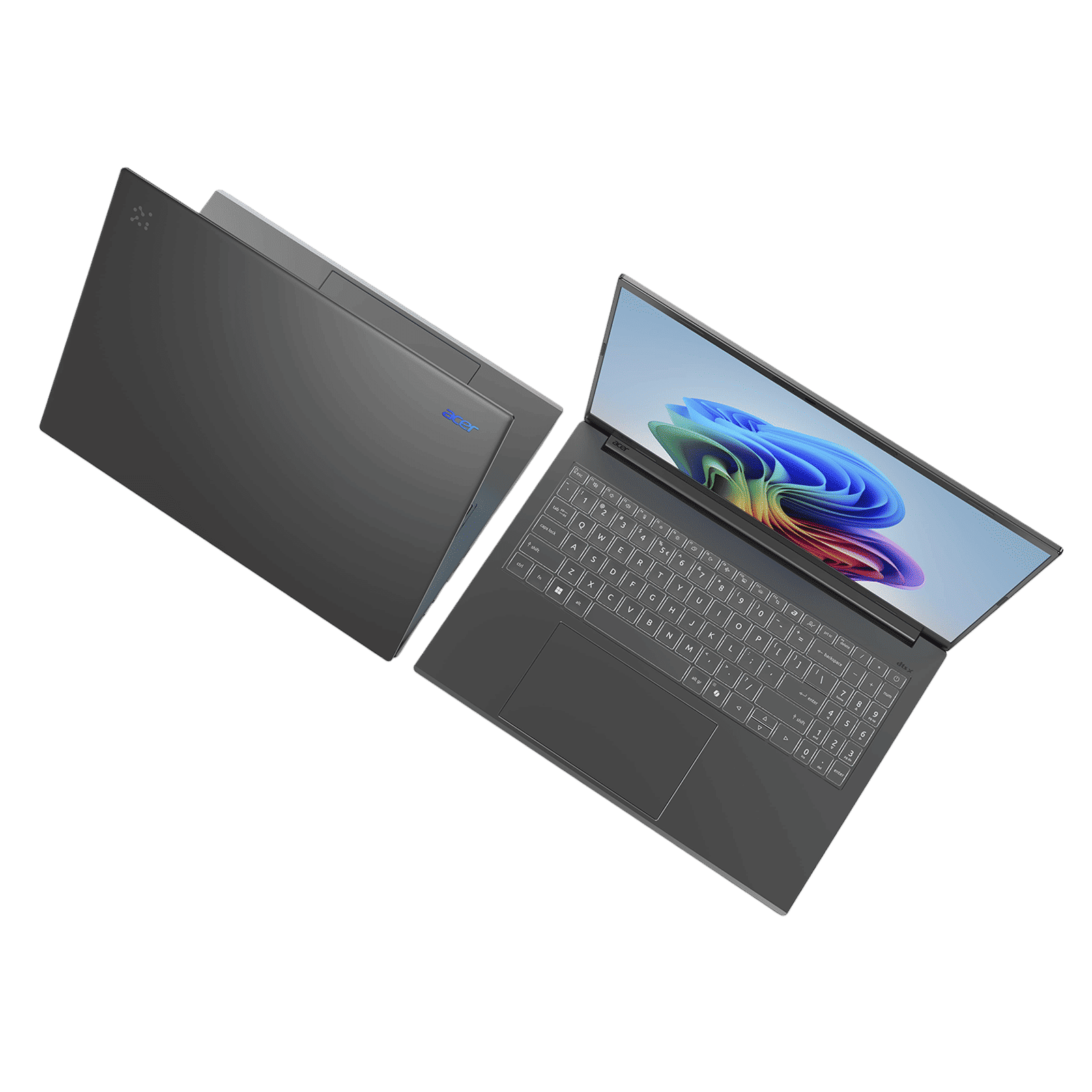 acer A16-11M Qualcomm Snapdragon X Laptop (16GB, 512GB SSD, Windows 11, 16 inch WUXGA Display, MS Office, Steel Grey, 1.7 KG)_4