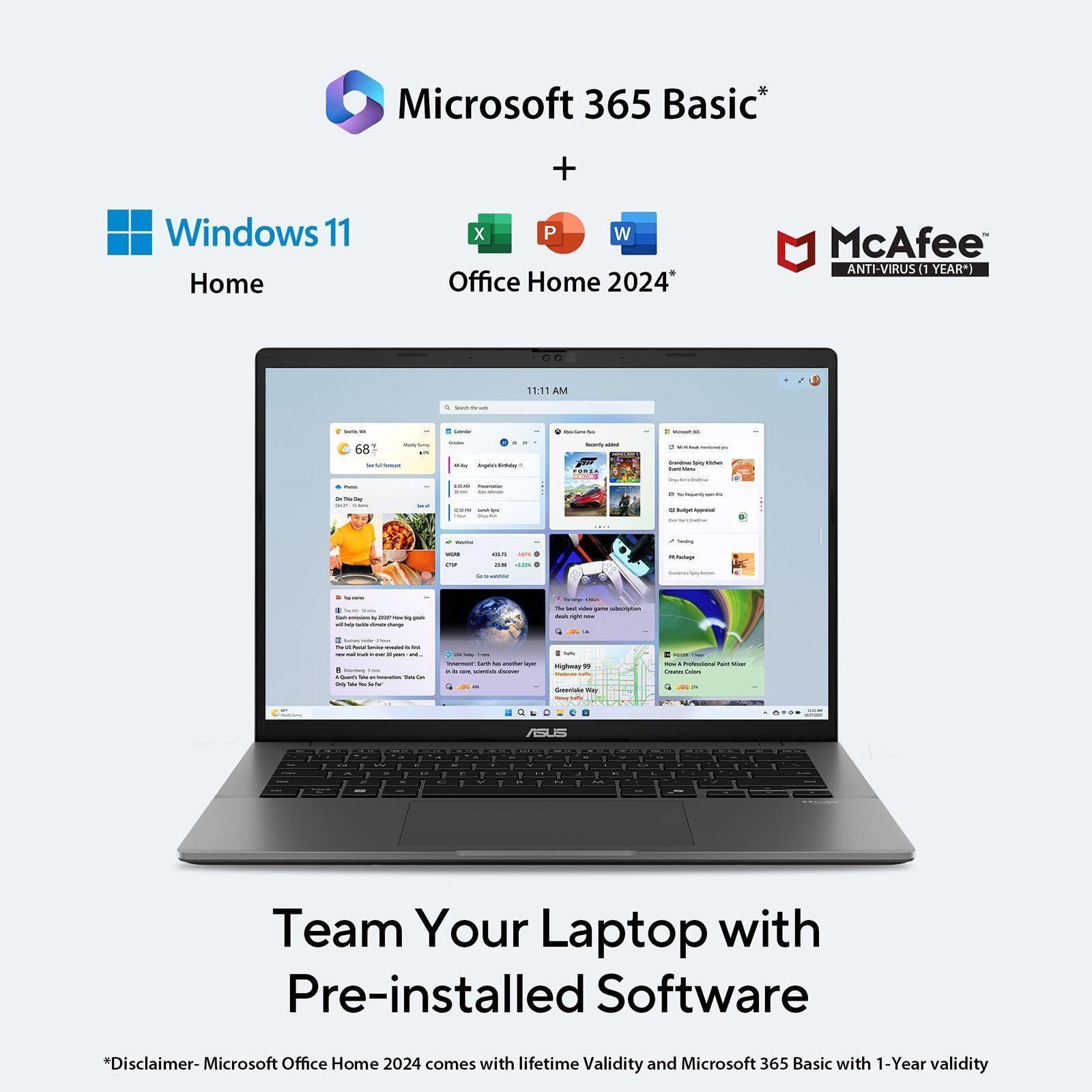 ASUS Vivobook S14 S3407VA-LY080WS Intel Core 5 13th Gen Thin & Light Laptop (16GB, 512GB SSD, Windows 11 Home, 14 inch WUXGA IPS Display, MS Office Home 2024, Matte Gray, 1.4 KG) ASUS Vivobook S14 S3407VA-LY080WS Intel Core 5 13th Gen Thin & Light Laptop (16GB, 512GB SSD, Windows 11 Home, 14 inch WUXGA IPS Display, MS Office Home 2024, Matte Gray, 1.4 KG)_15