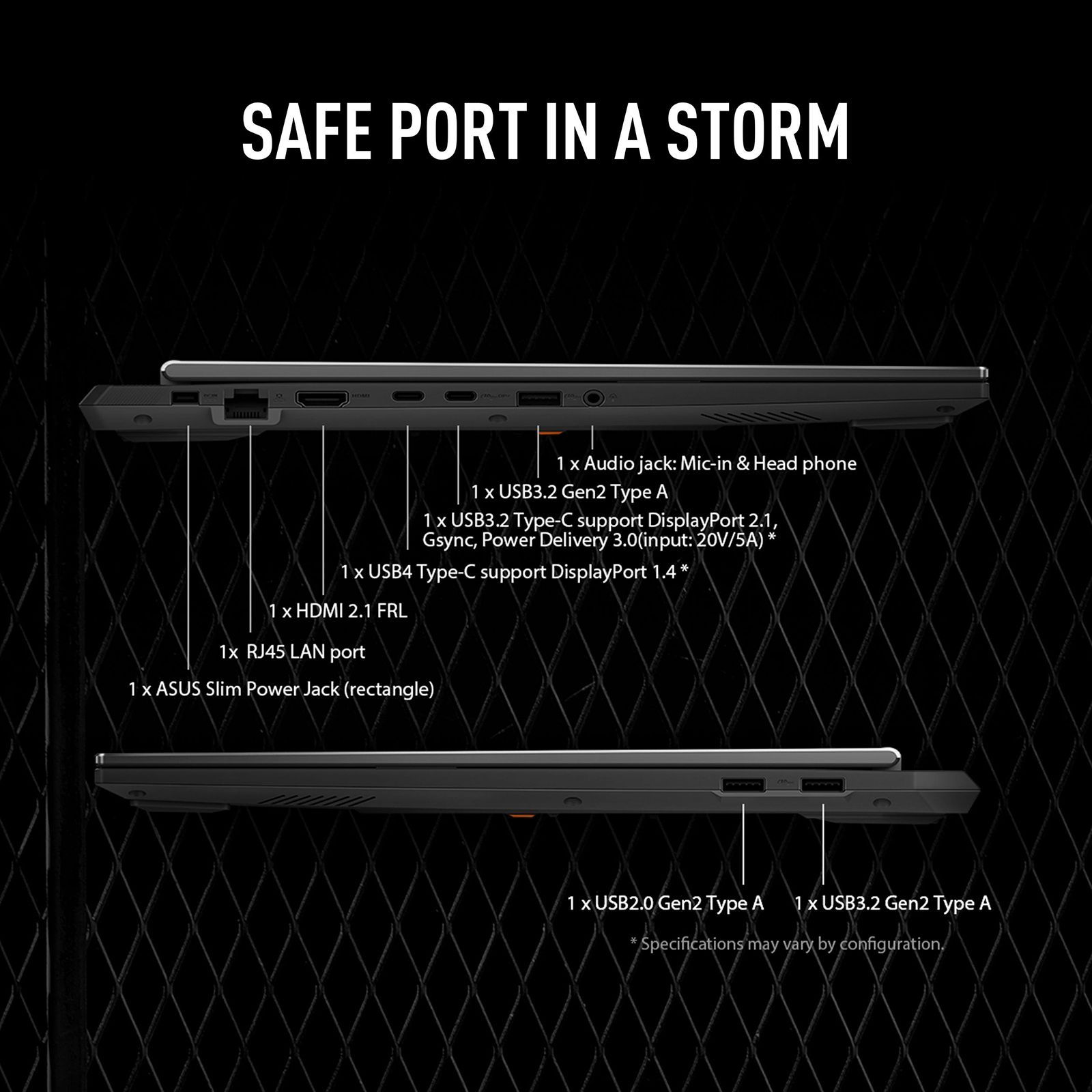 ASUS TUF A16 FA608PP-QT014WS AMD Ryzen 9 Gaming Laptop (16GB, 1TB SSD, Windows 11 Home, 8GB Graphics, 16 inch, 165 Hz, 2.5K WQXGA Display, NVIDIA GeForce RTX 5070, MS Office 365 Basic, Jaeger Gray, 2.20 KG)_11