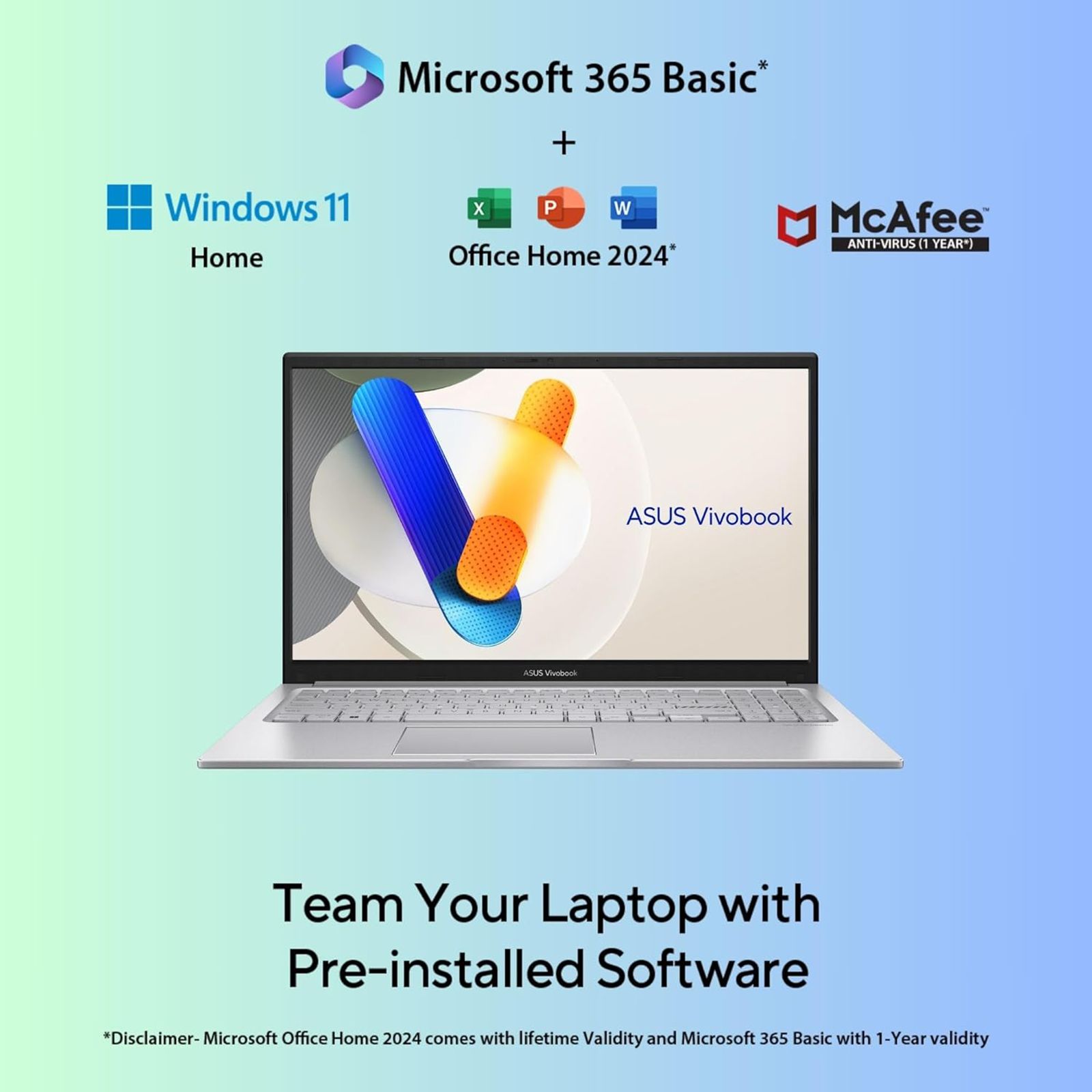 ASUS Vivobook 15 X1504VAP-BQ224WS Intel Core 5 120U Thin & Light Laptop (16GB RAM, 512GB SSD ROM, Windows 11 Home, 15.6 inch Full HD IPS Display, MS Office Home 2024, Cool Silver, 1.50 KG)_14