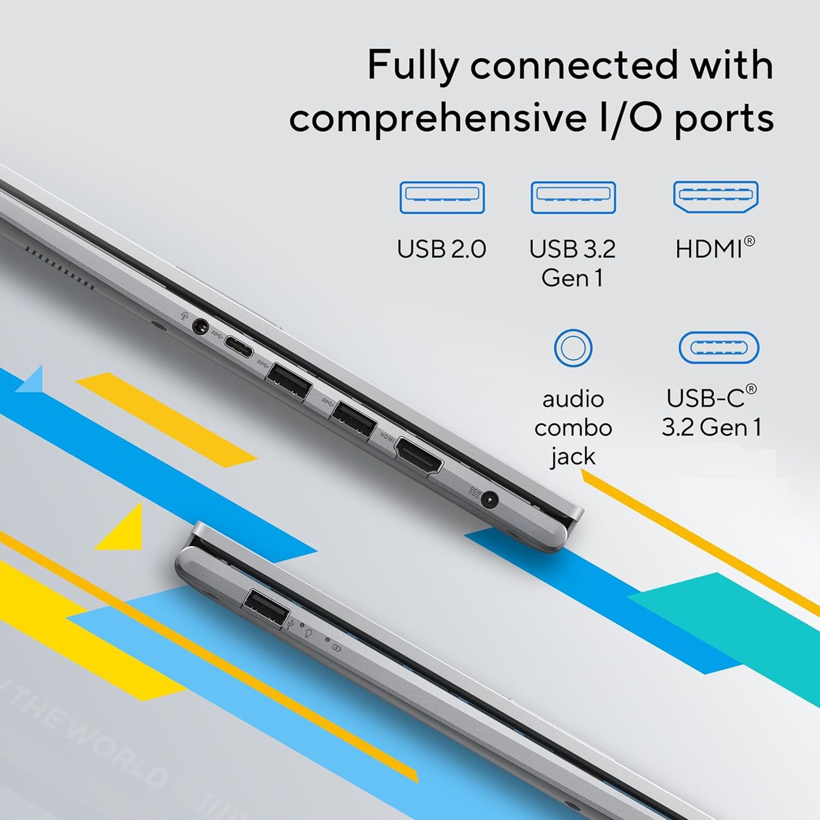 ASUS Vivobook 15 X1504VAP-BQ224WS Intel Core 5 120U Thin & Light Laptop (16GB RAM, 512GB SSD ROM, Windows 11 Home, 15.6 inch Full HD IPS Display, MS Office Home 2024, Cool Silver, 1.50 KG)_15
