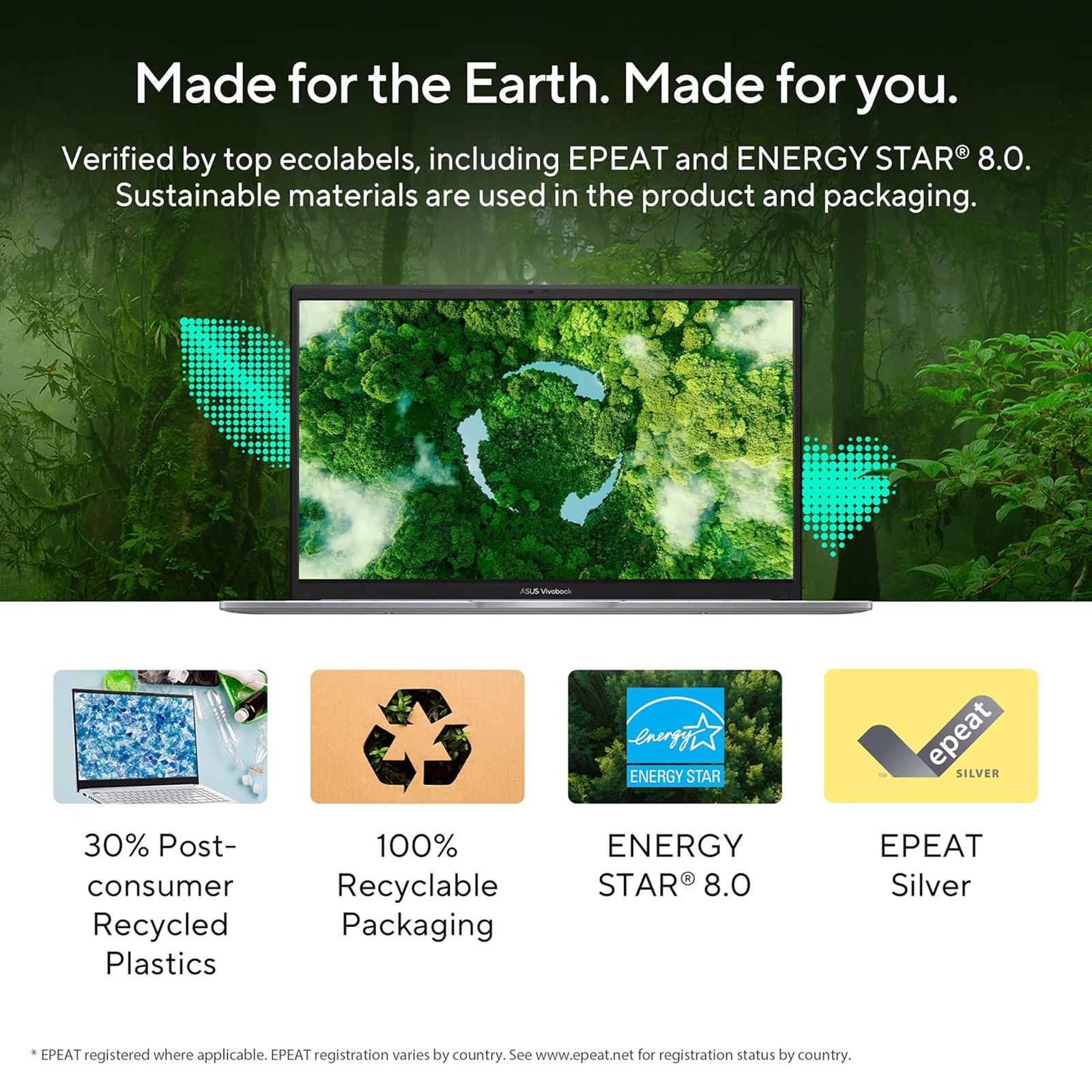 ASUS Vivobook 15 X1504VAP-BQ224WS Intel Core 5 120U Thin & Light Laptop (16GB RAM, 512GB SSD ROM, Windows 11 Home, 15.6 inch Full HD IPS Display, MS Office Home 2024, Cool Silver, 1.50 KG)_8