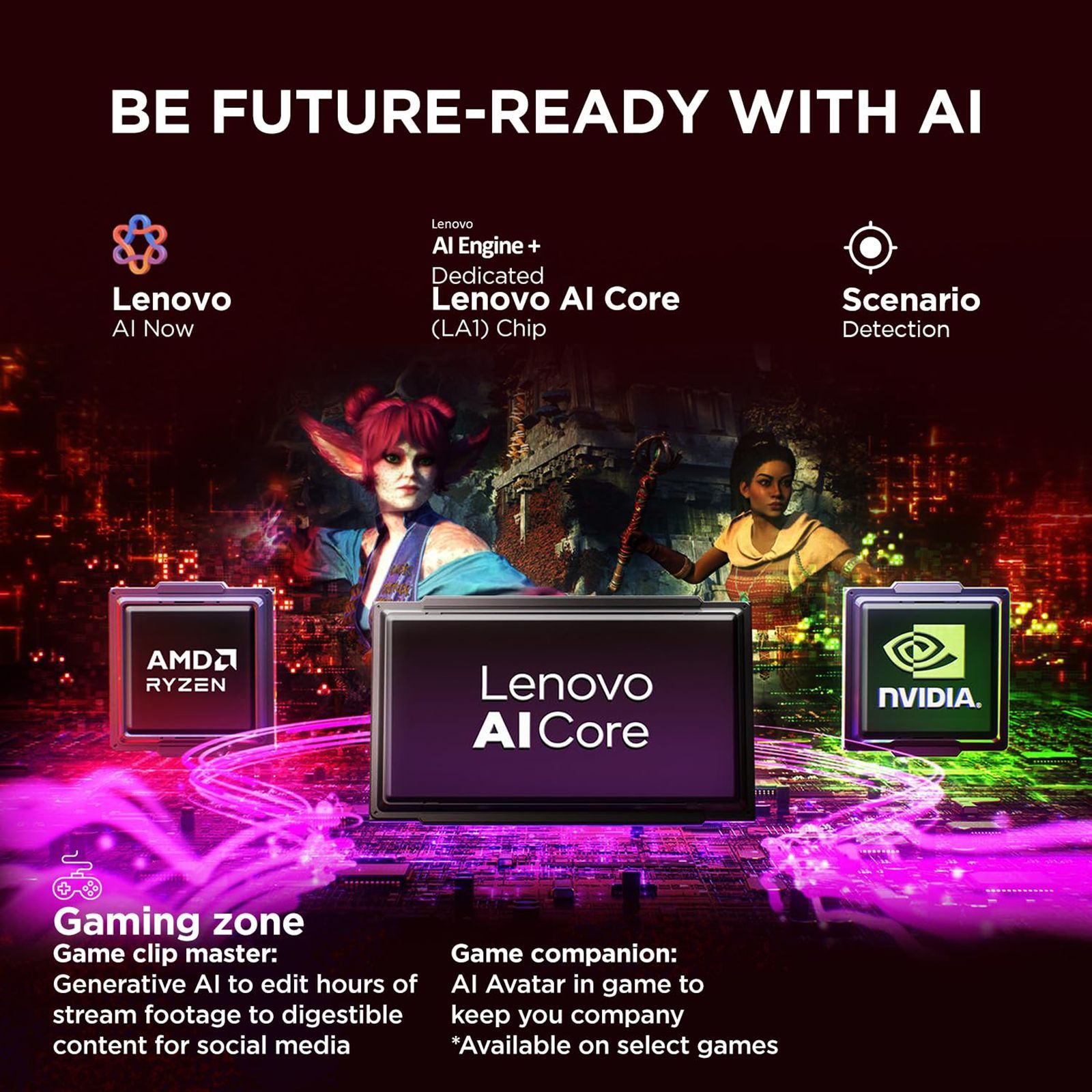 Lenovo Legion 5 15AHP10 AMD Ryzen 7 Gaming Laptop (16GB, 1TB SSD, Windows 11 Home, 8GB Graphics, 15.3 Inch 165 Hz WUXGA IPS Display, NVIDIA GeForce RTX 5060, MS Office Home 2024, Eclipse Black, 2.1 KG)_17