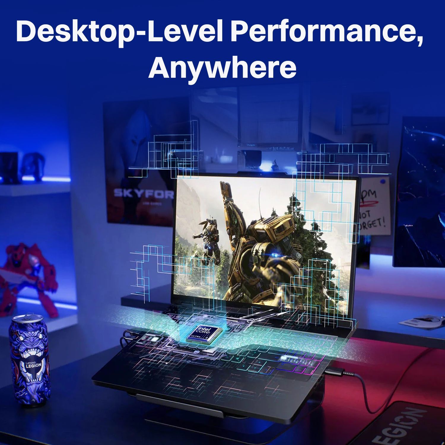 Lenovo Legion Pro 5 16IAX10 Intel Core Ultra 7 Gaming Laptop (32GB, 1TB SSD, Windows 11 Home, 8GB Graphics, 16 Inch 165 Hz WQXGA OLED Display, NVIDIA GeForce RTX 5060, MS Office Home 2024, Eclipse Black, 2.43 KG)_13