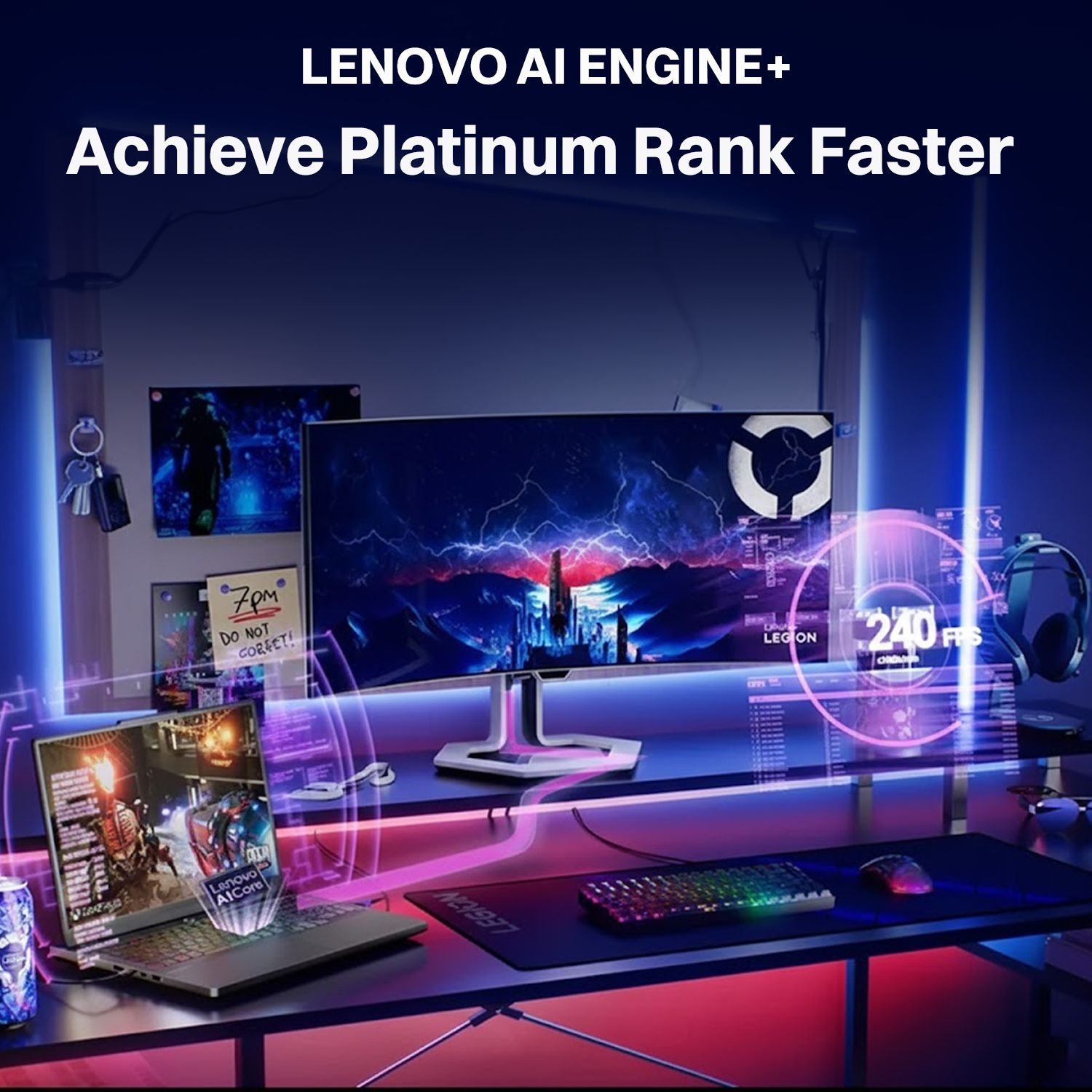 Lenovo Legion Pro 5 16IAX10 Intel Core Ultra 7 Gaming Laptop (32GB, 1TB SSD, Windows 11 Home, 8GB Graphics, 16 Inch 165 Hz WQXGA OLED Display, NVIDIA GeForce RTX 5060, MS Office Home 2024, Eclipse Black, 2.43 KG)_14