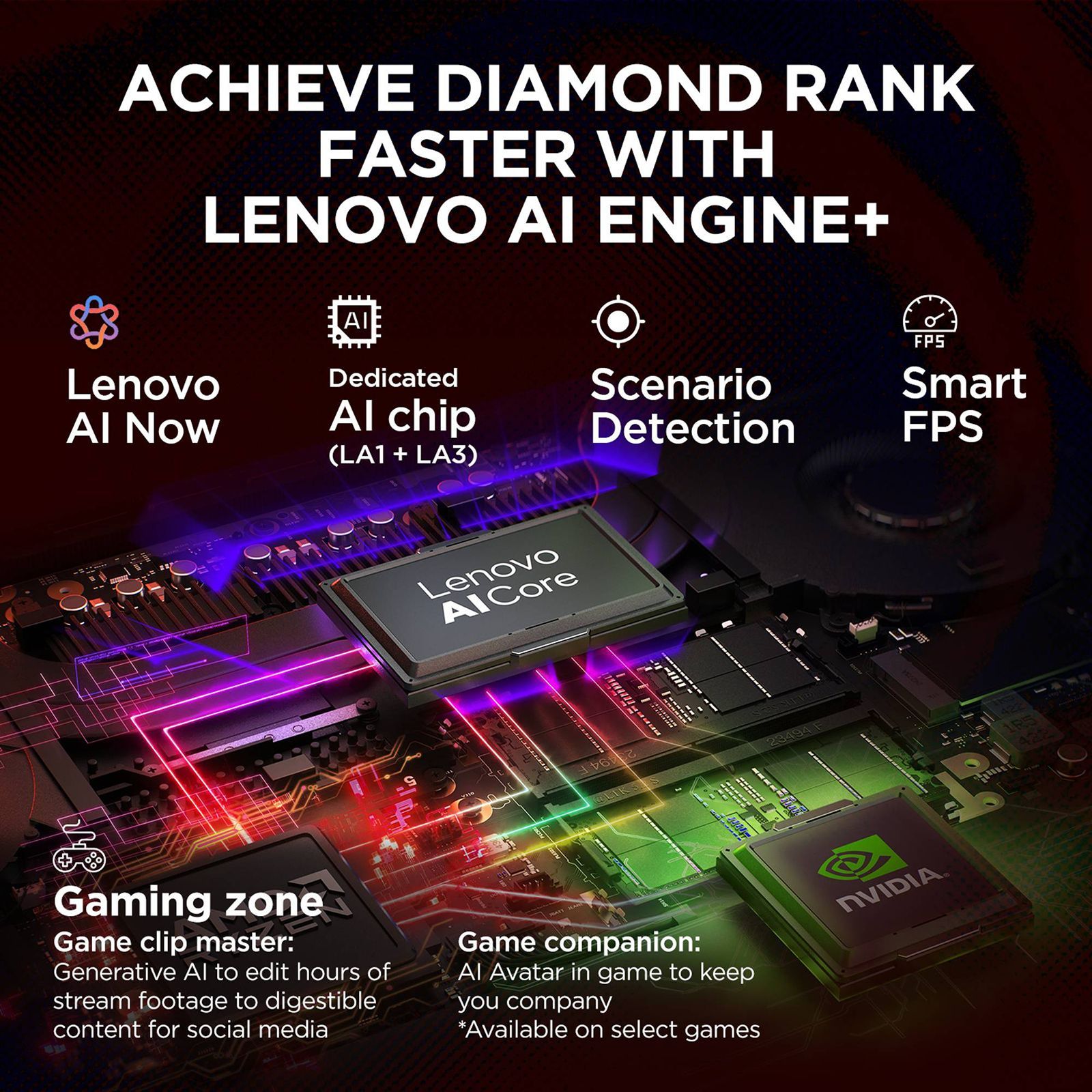 Lenovo Legion Pro 5 16AFR10 AMD Ryzen 9 Gaming Laptop (32GB, 1TB SSD, Windows 11 Home, 8GB Graphics, 16 Inch 165 Hz WQXGA OLED Display, NVIDIA GeForce RTX 5060, MS Office Home 2024, Eclipse Black, 2.3 KG)_20