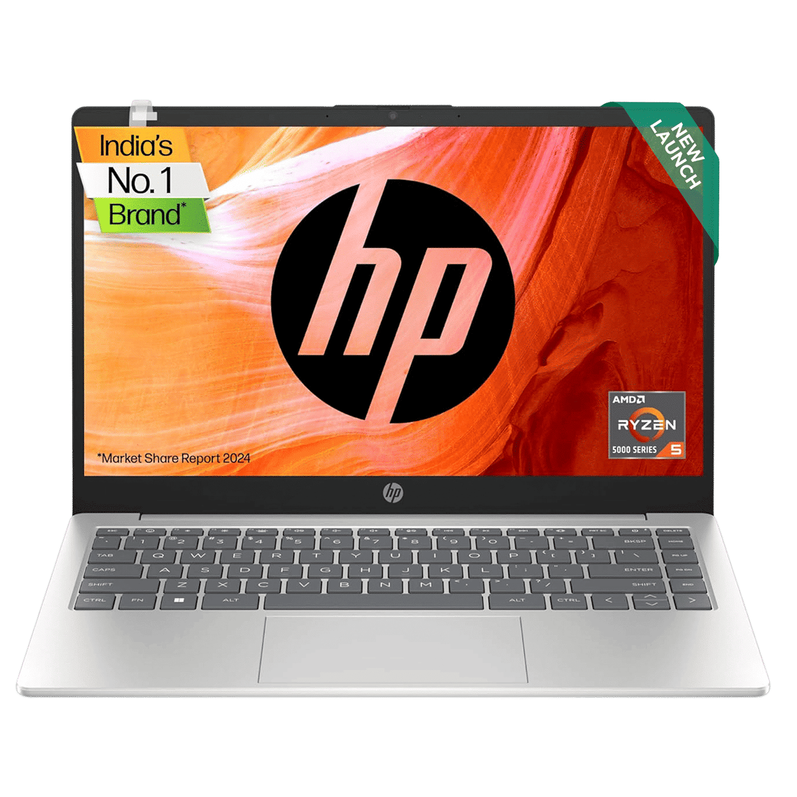 HP 14-em0241AU AMD Ryzen 5 Laptop (16GB, 512GB SSD, Windows 11 Home, 14 inch Full HD IPS Display, Natural Silver, 1.4 KG) HP 14-em0241AU AMD Ryzen 5 Laptop (16GB, 512GB SSD, Windows 11 Home, 14 inch Full HD IPS Display, Natural Silver, 1.4 KG)_1