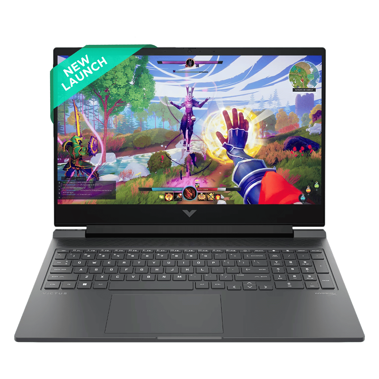 HP Victus 15-fa2316TX Intel Core i5 14th Gen Gaming Laptop (24GB, 512GB SSD, Windows 11 Home, 6GB Graphics, 15.6 inch 144 Hz Full HD IPS Display, NVIDIA GeForce RTX 3050, Mica Silver, 2.29 KG)_1
