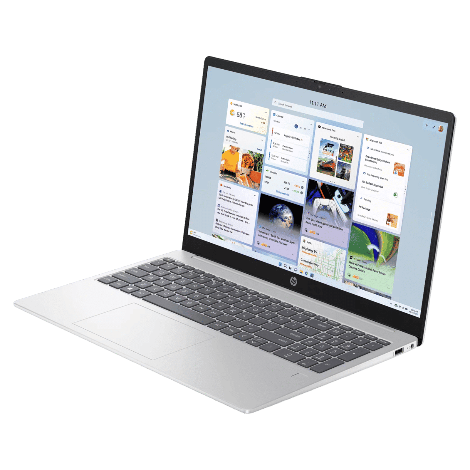 HP 15-hr1004TU Intel Core Ultra 5 125H Laptop (24GB RAM, 1TB SSD ROM, Windows 11 Home, 15.6 inch Full HD IPS Display, Natural Silver, 1.65 KG)_2