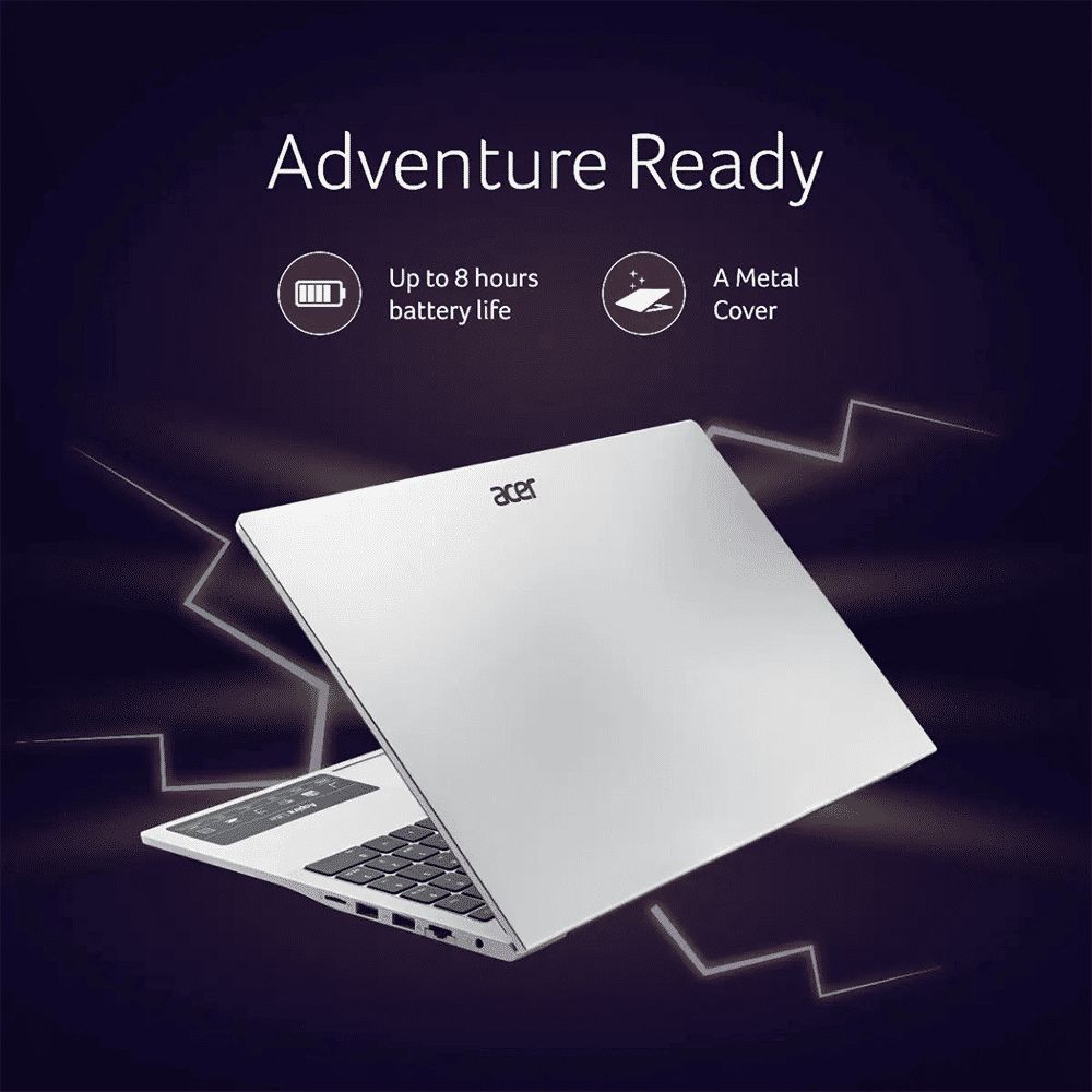 acer Aspire Lite Intel Core i5 13th Gen Thin & Light Laptop (16GB, 512GB SSD, Windows 11 Home, 15.6 inch Full HD IPS Display, MS Office, Pure Silver, 1.70 KG)_6
