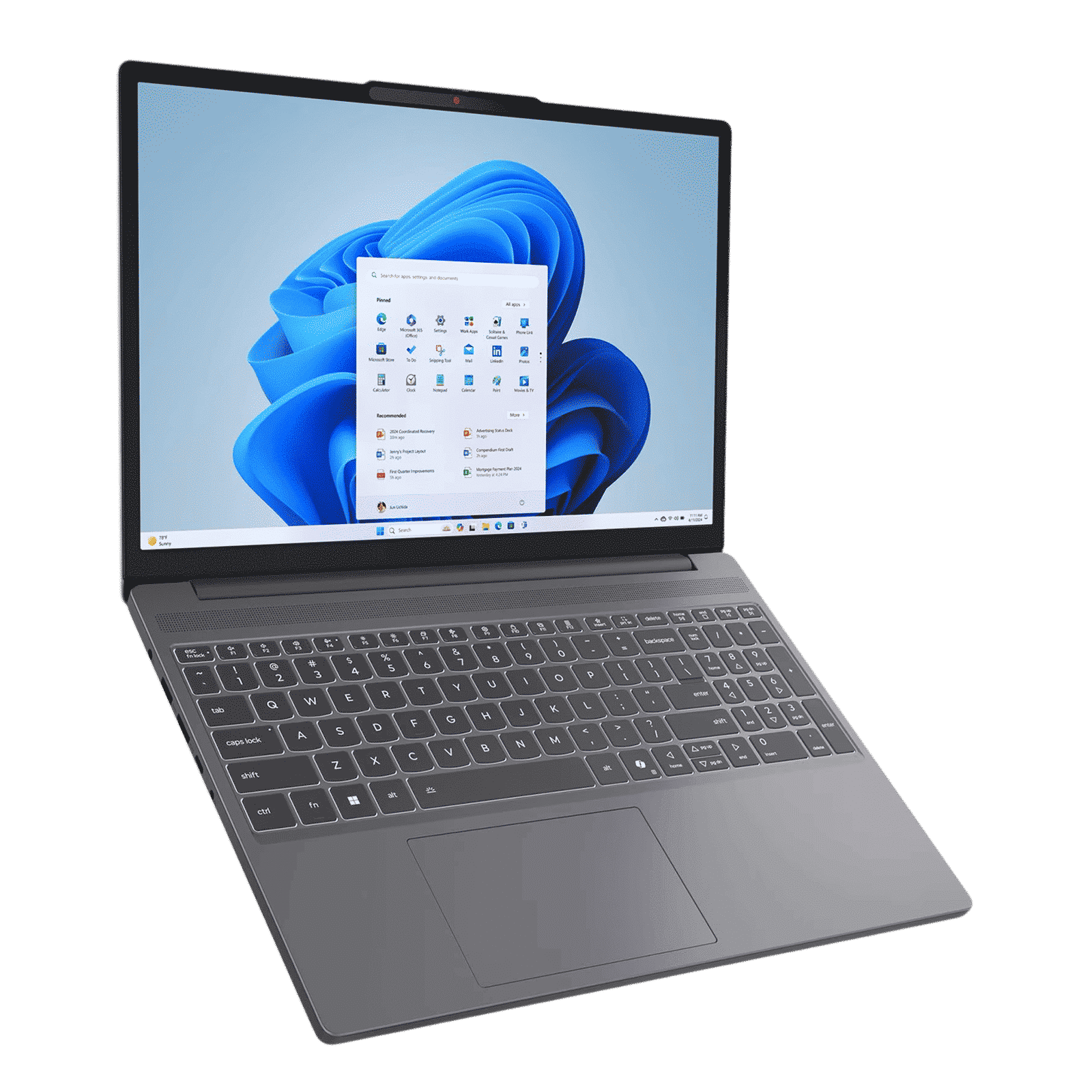 Lenovo IdeaPad Slim 3 15IRH10 Intel Core i5 13th Gen Laptop (16GB, 512GB SSD, Windows 11 Home, 15.3 inch WUXGA IPS Display, MS Office Home 2024, Luna Grey, 1.59 KG)_10