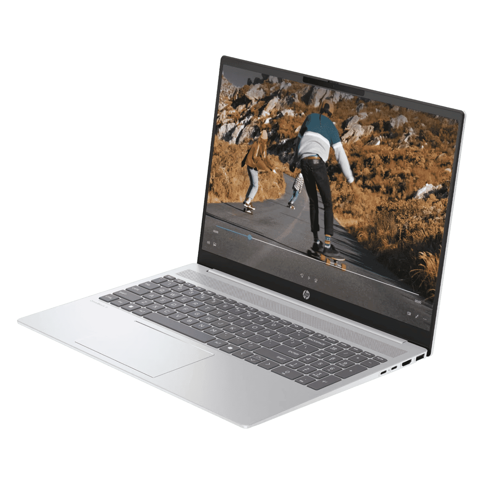 HP OmniBook 5 16-ba1008TU Intel Core i5 13th Gen Laptop (16GB, 512GB SSD, Windows 11 Home, 16 inch 2K IPS Display, MS Office 2024, Glacier Silver Aluminum, 1.77 KG)_2