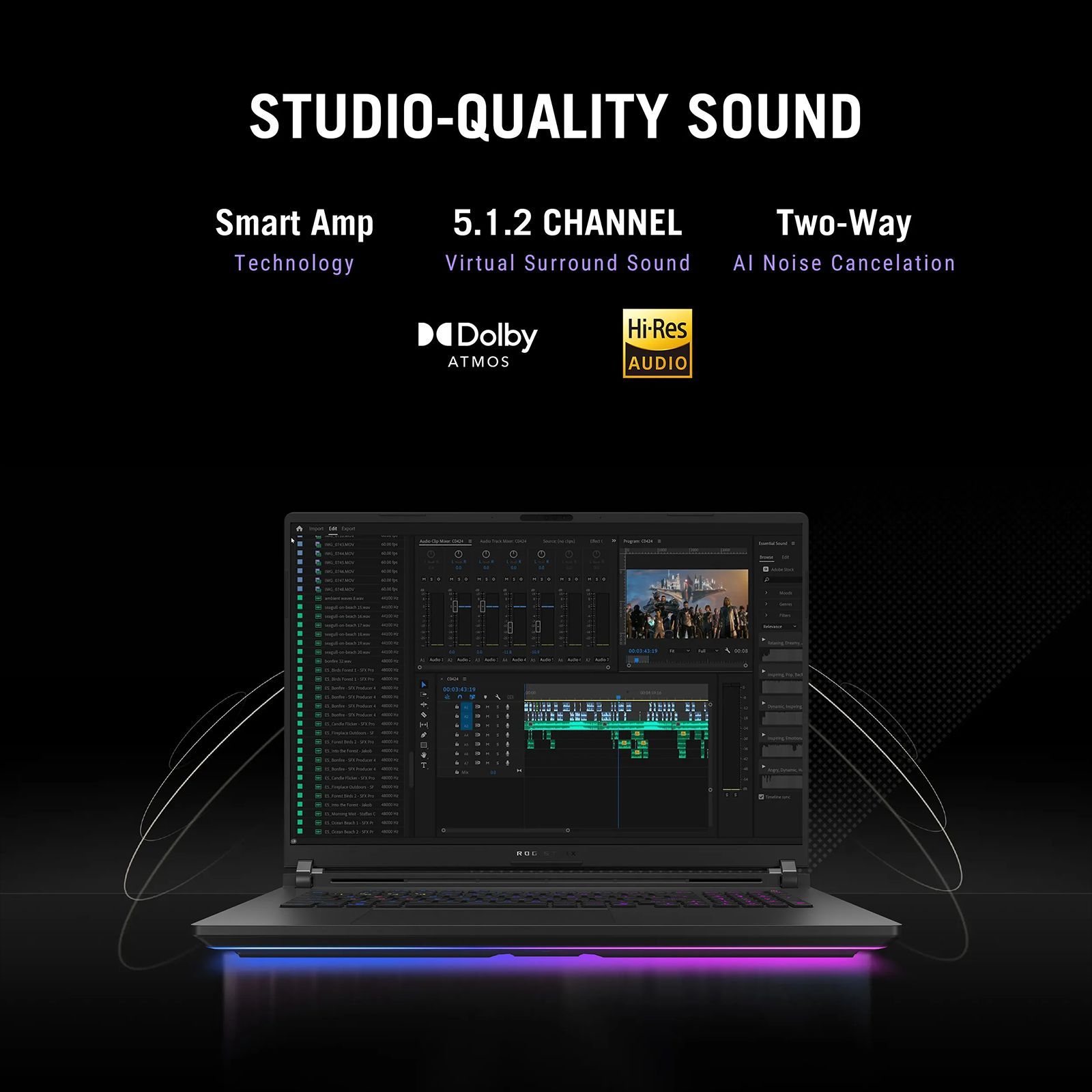 ASUS ROG Strix SCAR 18 G835LX-SA187WS Intel Core Ultra 9 275HX Gaming Laptop (64GB, 2TB SSD, Windows 11 Home, 24GB Graphics, 18 inch 240 Hz 2.5K WQXGA Display, NVIDIA GeForce RTX 5090, MS Office Home 2024, Off Black, 3.30 KG)_12