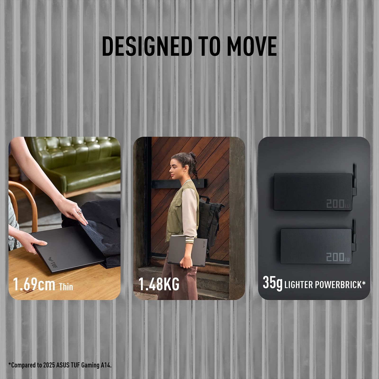 ASUS TUF A14 FA401EA-RG020WS AMD Ryzen AI Max Plus Gaming Laptop (32GB, 1TB SSD, Windows 11 Home, 14 inch 165 Hz 2.5K WQXGA Display, AMD Radeon, MS Office Home 2024, Jaeger Gray, 1.48 KG) ASUS TUF A14 FA401EA-RG020WS AMD Ryzen AI Max Plus Gaming Laptop (32GB, 1TB SSD, Windows 11 Home, 14 inch 165 Hz 2.5K WQXGA Display, AMD Radeon, MS Office Home 2024, Jaeger Gray, 1.48 KG)_6