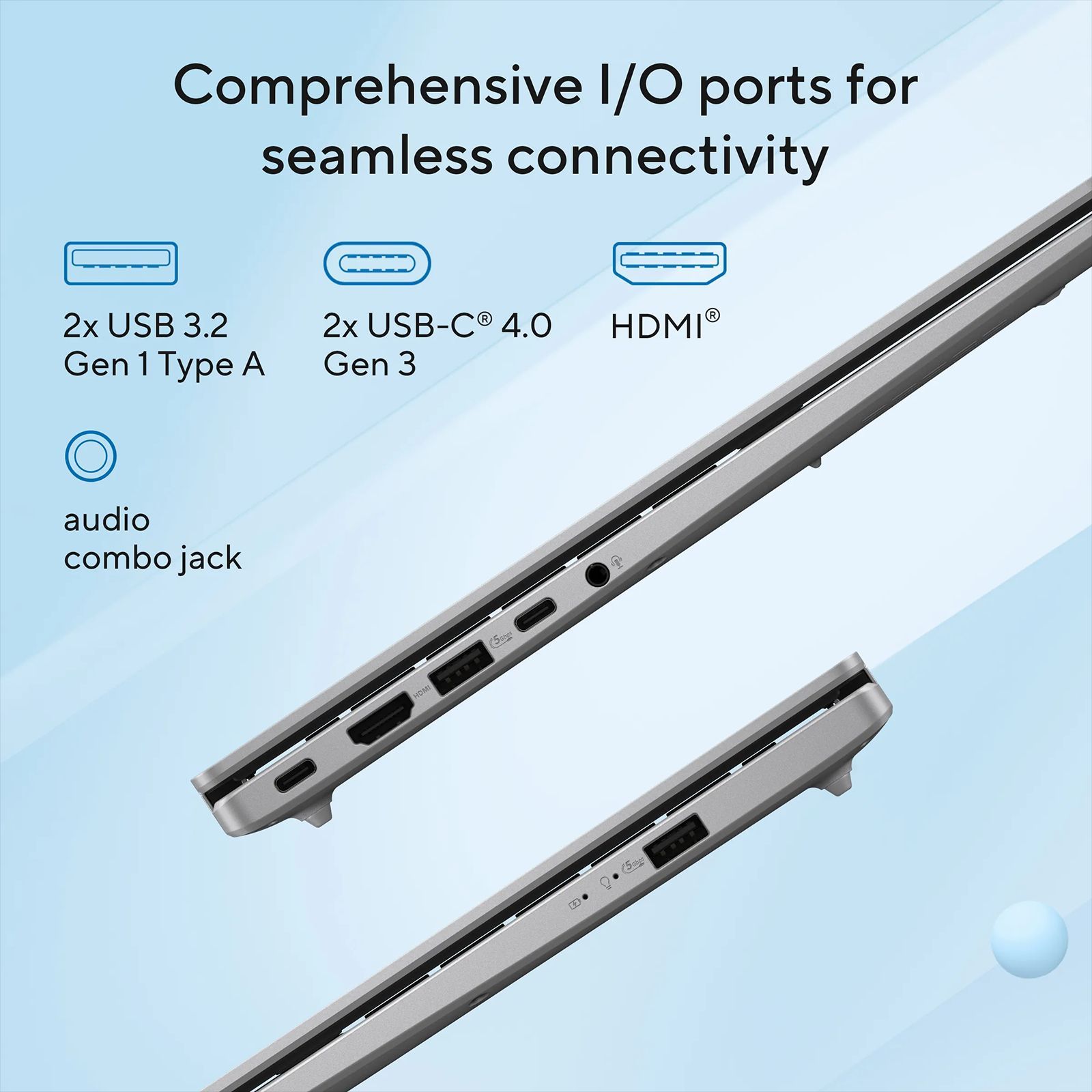 ASUS Vivobook 14 M1407KA-LY131WS AMD Ryzen AI 5 Thin and Light Laptop (16GB, 512GB SSD, Windows 11 Home, 14 inch Full HD Plus IPS Display, MS Office Home 2024, Cool Silver, 1.46 KG) ASUS Vivobook 14 M1407KA-LY131WS AMD Ryzen AI 5 Thin and Light Laptop (16GB, 512GB SSD, Windows 11 Home, 14 inch Full HD Plus IPS Display, MS Office Home 2024, Cool Silver, 1.46 KG)_11