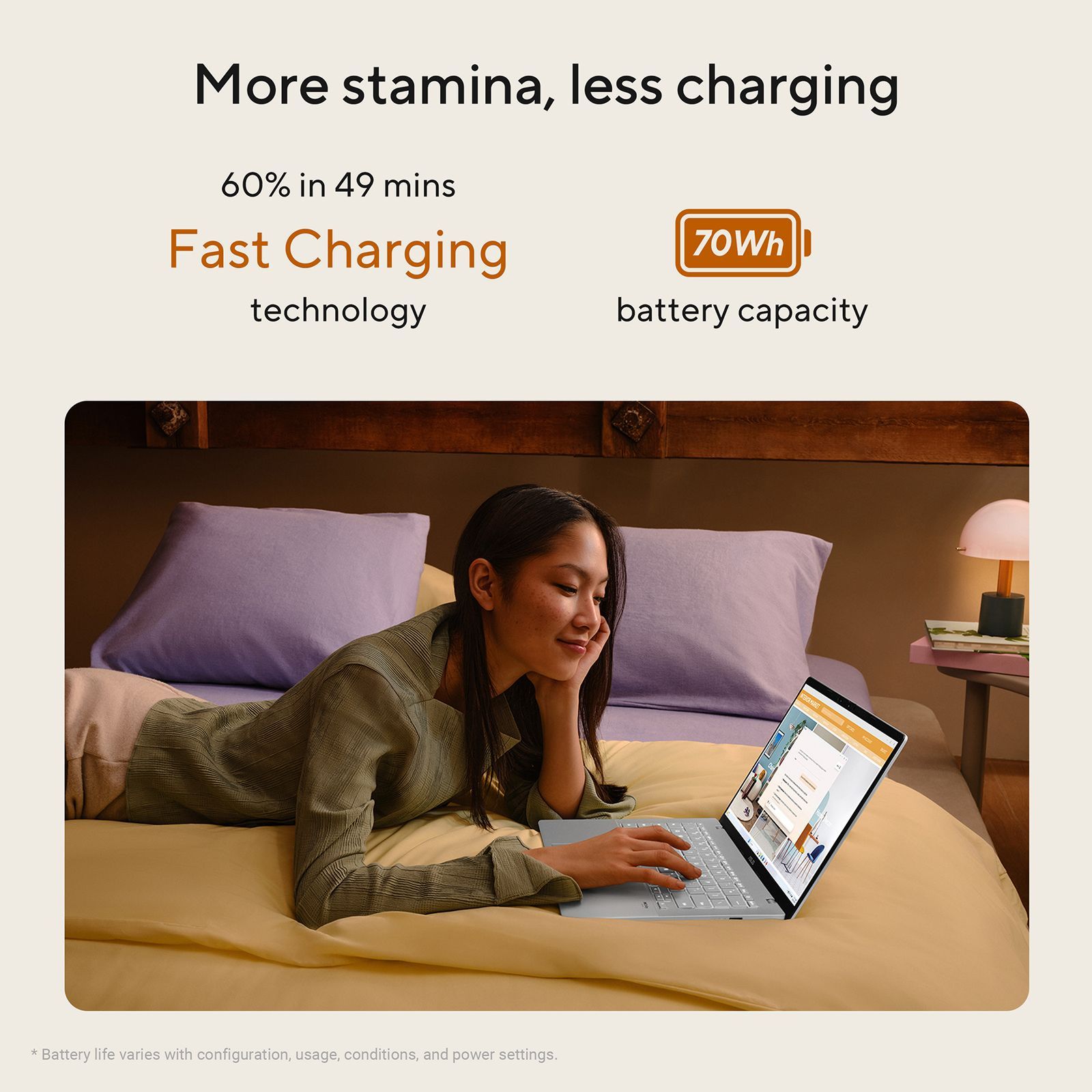 ASUS Vivobook S16 M3607KA-SH115WS AMD Ryzen AI 5 Thin and Light Laptop (16GB, 512GB SSD, Windows 11 Home, 16 inch WUXGA OLED Display, MS Office Home 2024, Cool Silver, 1.7 KG)_14