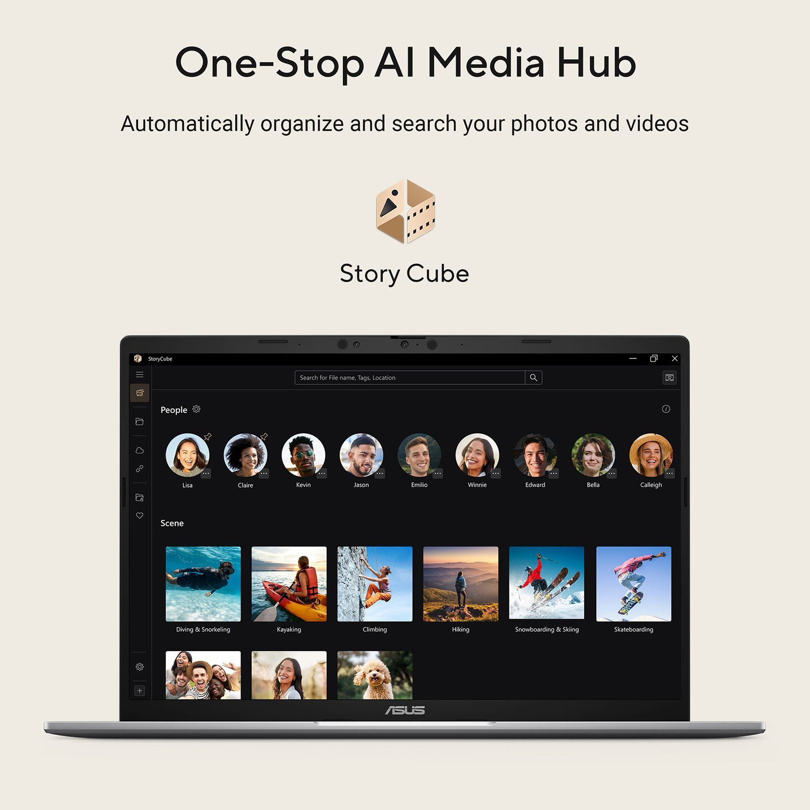 ASUS Vivobook S16 M3607KA-SH115WS AMD Ryzen AI 5 Thin and Light Laptop (16GB, 512GB SSD, Windows 11 Home, 16 inch WUXGA OLED Display, MS Office Home 2024, Cool Silver, 1.7 KG)_16