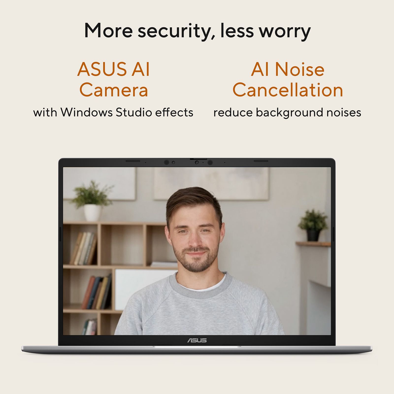 ASUS Vivobook S16 M3607KA-SH115WS AMD Ryzen AI 5 Thin and Light Laptop (16GB, 512GB SSD, Windows 11 Home, 16 inch WUXGA OLED Display, MS Office Home 2024, Cool Silver, 1.7 KG)_17