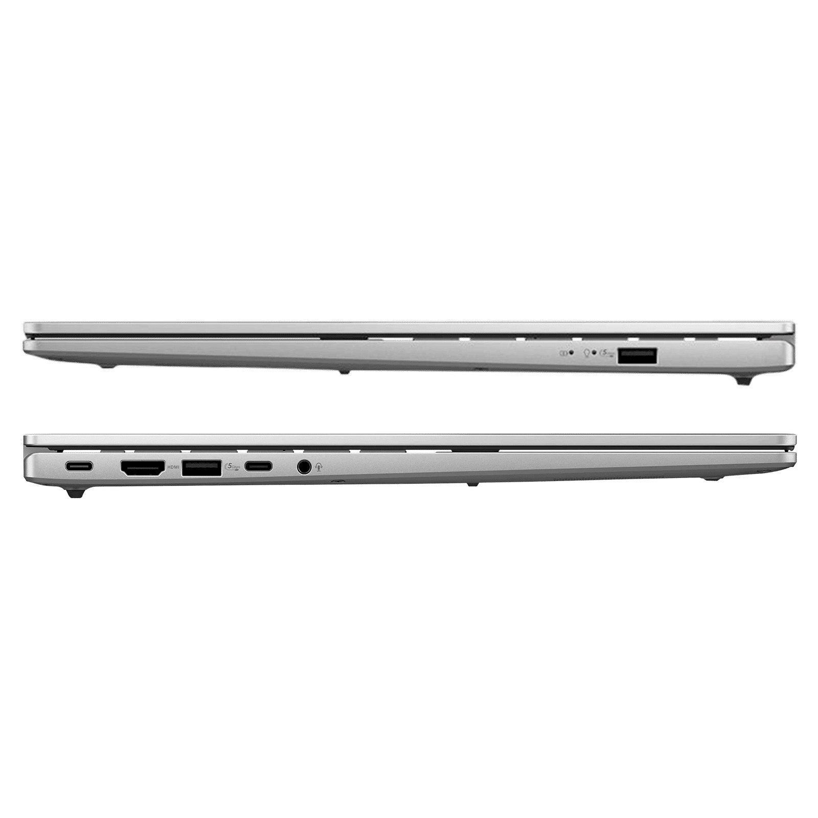 ASUS Vivobook S16 M3607KA-SH115WS AMD Ryzen AI 5 Thin and Light Laptop (16GB, 512GB SSD, Windows 11 Home, 16 inch WUXGA OLED Display, MS Office Home 2024, Cool Silver, 1.7 KG)_3