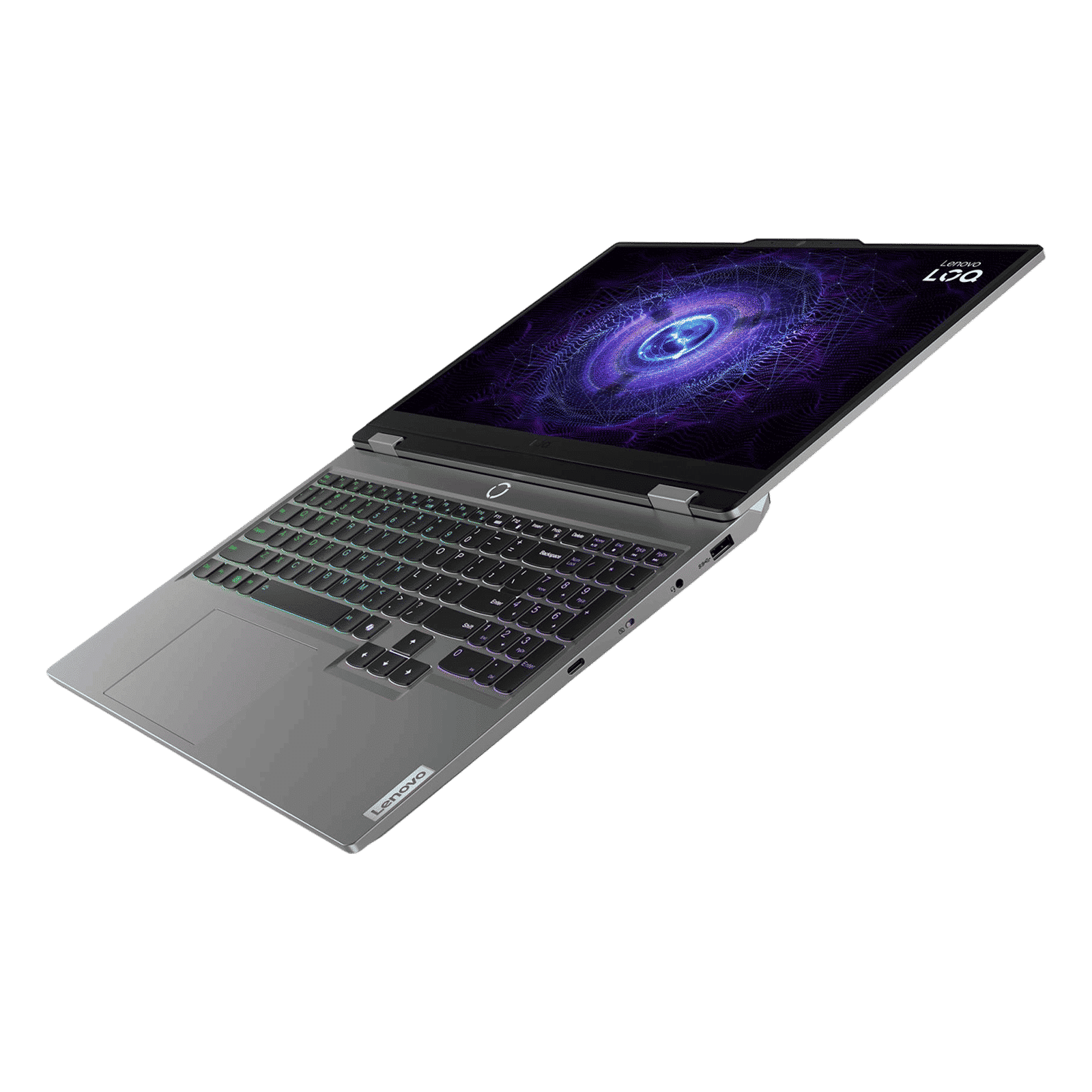 Lenovo LOQ 15IRX9 Intel Core i7 13th Gen Gaming Laptop (16GB, 512GB SSD, Windows 11 Home, 6GB Graphics, 15.6 inch 144 Hz Full HD IPS Display, NVIDIA GeForce RTX 4050, MS Office 2024, Luna Grey, 2.38 KG)_6