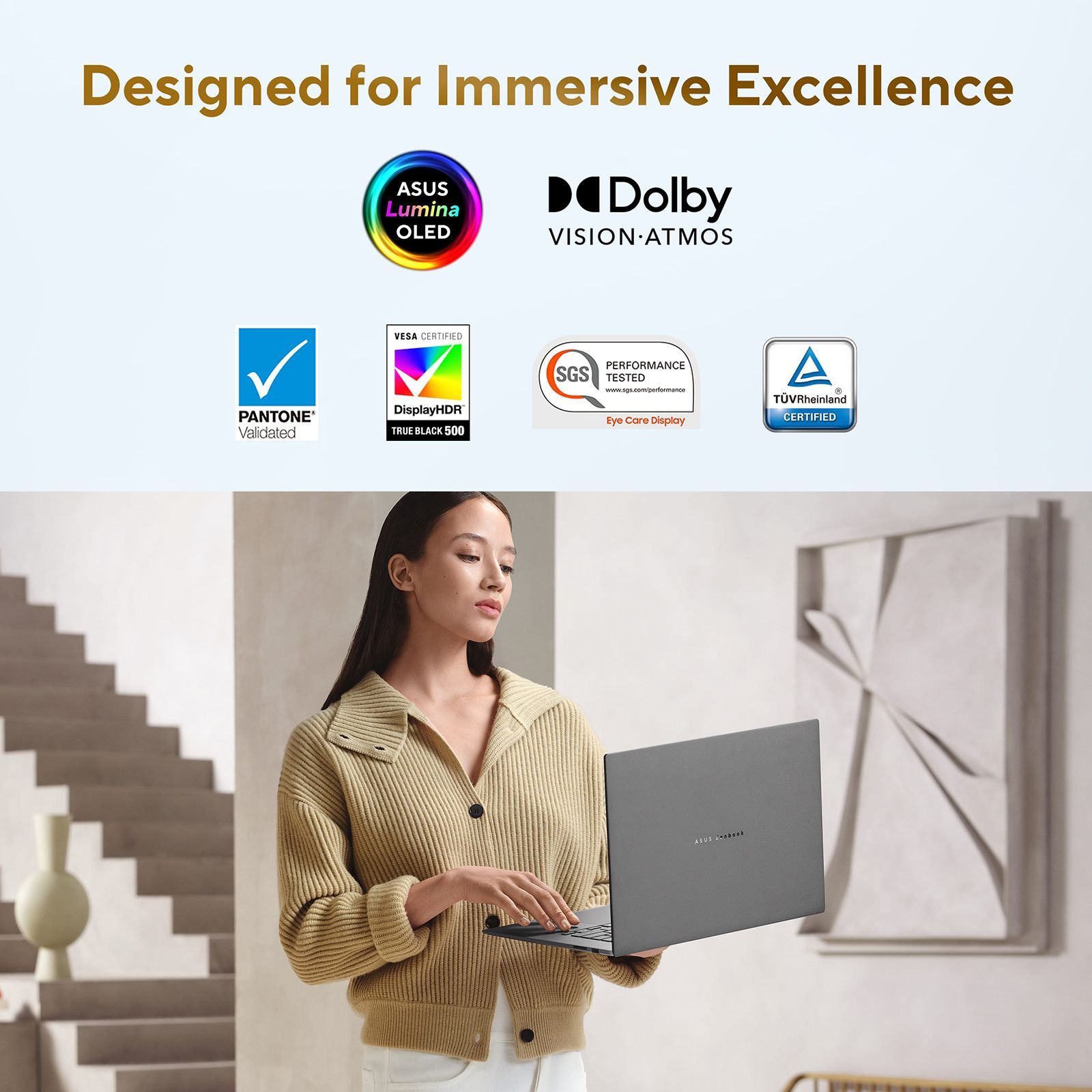 ASUS Zenbook S16 AMD Ryzen AI 9 Touchscreen Thin & Light Laptop (32GB, 1TB SSD, Windows 11 Home, 16 inch 3K OLED Display, MS Office Home 2024, Antrim Gray, 1.5 KG) ASUS Zenbook S16 AMD Ryzen AI 9 Touchscreen Thin & Light Laptop (32GB, 1TB SSD, Windows 11 Home, 16 inch 3K OLED Display, MS Office Home 2024, Antrim Gray, 1.5 KG)_6