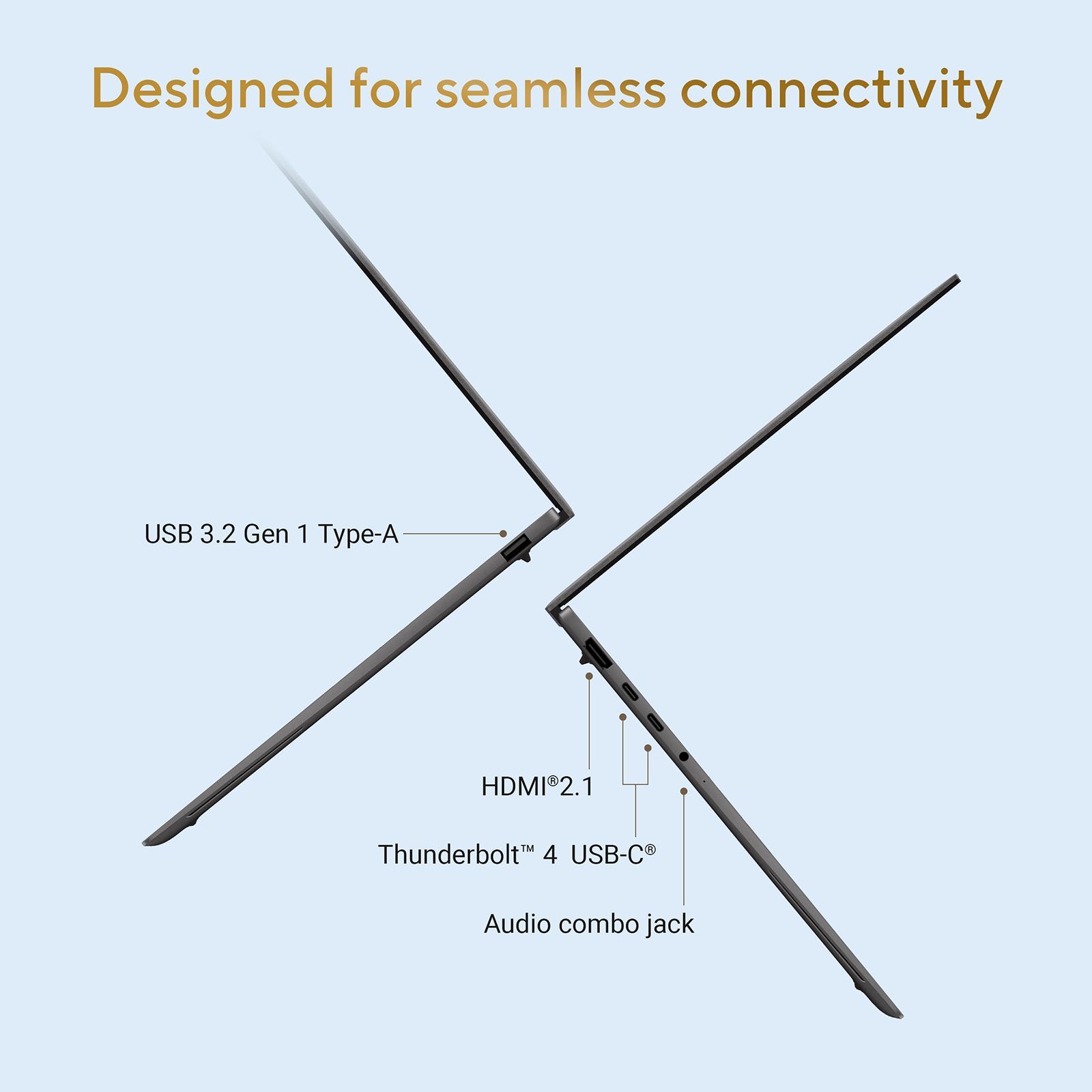 ASUS Zenbook S14 Intel Core Ultra 9 386H Touchscreen Laptop (16GB, 512GB SSD, Windows 11 Home, 14 inch 3K OLED Display, MS Office 2024, Antrim Gray, 1.2 KG)_10
