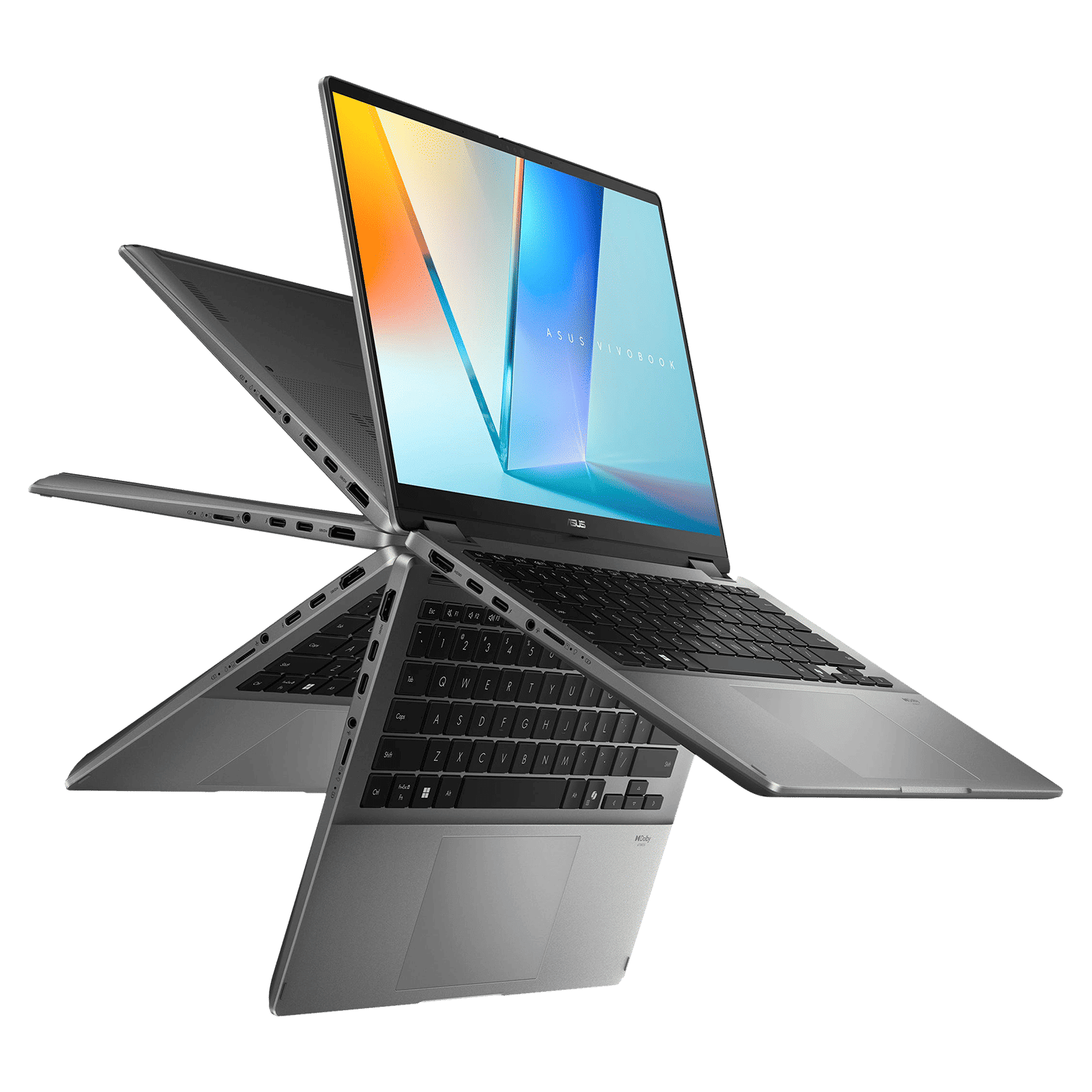 ASUS Vivobook 14 Flip Intel Core Ultra 5 Touchscreen 2-in-1 Laptop (16GB, 512GB SSD, Windows 11 Home, 14 inch WUXGA OLED Display, MS Office Home 2024 & MS 365 Basic, Matte Gray, 1.57 KG) ASUS Vivobook 14 Flip Intel Core Ultra 5 Touchscreen 2-in-1 Laptop (16GB, 512GB SSD, Windows 11 Home, 14 inch WUXGA OLED Display, MS Office Home 2024 & MS 365 Basic, Matte Gray, 1.57 KG)_6