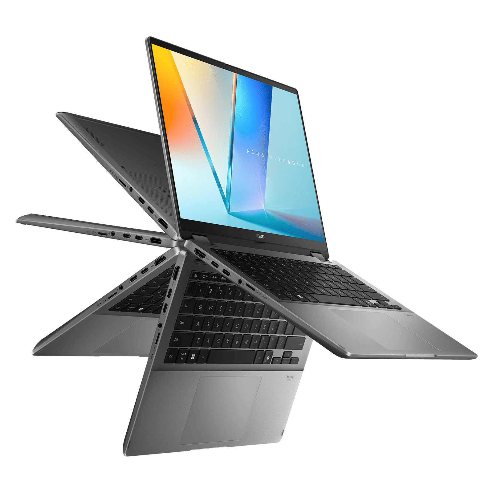 ASUS Vivobook 14 Flip Intel Core Ultra 7 Touchscreen 2-in-1 Laptop (16GB, 512GB SSD, Windows 11 Home, 14 inch OLED Display, MS Office Home 2024, Matte Gray, 1.57 KG) ASUS Vivobook 14 Flip Intel Core Ultra 7 Touchscreen 2-in-1 Laptop (16GB, 512GB SSD, Windows 11 Home, 14 inch OLED Display, MS Office Home 2024, Matte Gray, 1.57 KG)_6