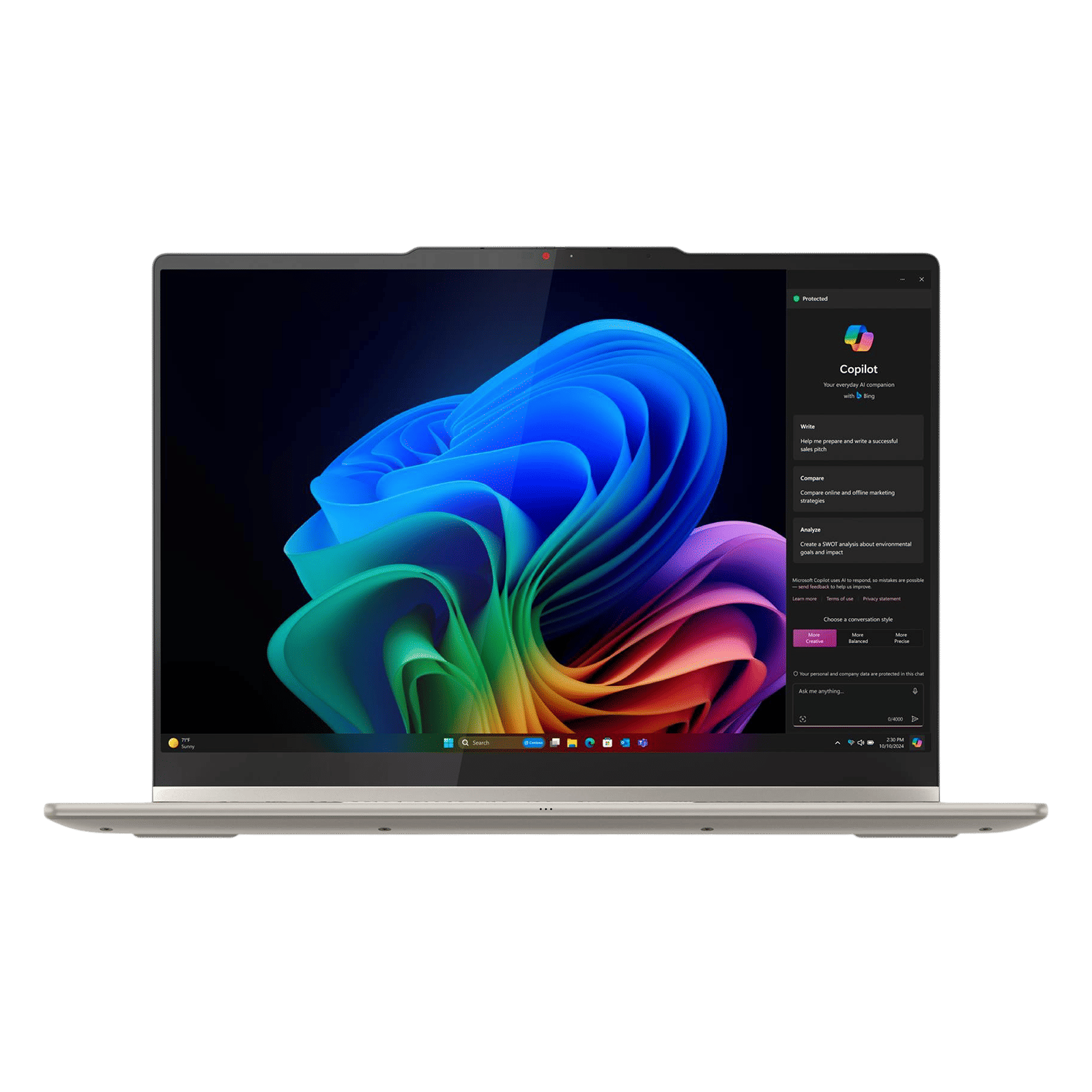 Lenovo Yoga 7 AMD Ryzen AI 7 Touchscreen 2-in-1 Laptop (16GB, 512GB SSD, Windows 11 Home, 14 inch WUXGA OLED Display, MS Office Home 2024, Seashell, 1.38 KG) Lenovo Yoga 7 AMD Ryzen AI 7 Touchscreen 2-in-1 Laptop (16GB, 512GB SSD, Windows 11 Home, 14 inch WUXGA OLED Display, MS Office Home 2024, Seashell, 1.38 KG)_6