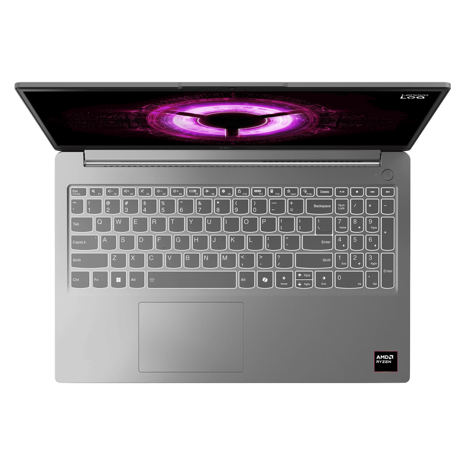 Lenovo LOQ 15ARP10E AMD Ryzen 7 170 Gaming Laptop (16GB, 512GB SSD, Windows 11 Home, 4GB Graphics, 15.6 inch 144 Hz Full HD IPS Display, NVIDIA GeForce RTX 3050A, MS Office Home 2024, Luna Grey, 1.8 KG)_4