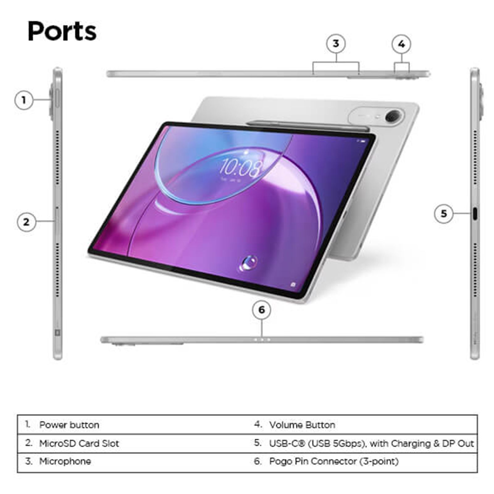 Lenovo Idea Tab Pro Gen 2 Wi-Fi Android Tablet with Tab Pen Plus (13 Inch, 8GB RAM, 256GB ROM, Luna Grey) Lenovo Idea Tab Pro Gen 2 Wi-Fi Android Tablet with Tab Pen Plus (13 Inch, 8GB RAM, 256GB ROM, Luna Grey)_6