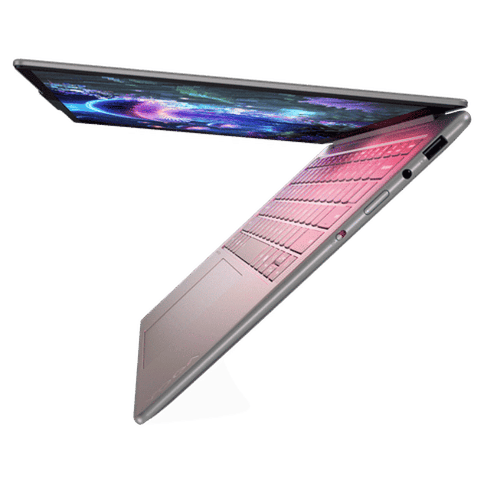 Lenovo Yoga Slim 7 14ILL10 Intel Core Ultra 5 Laptop (16GB, 1TB SSD, Windows 11 Home, 14 inch WUXGA OLED Display, MS Office 2024, Luna Grey, 1.19 KG)_4