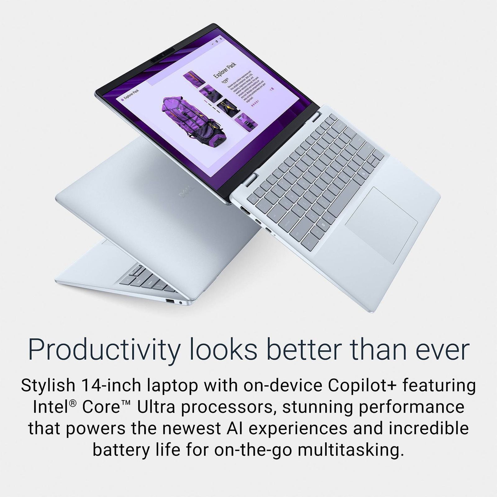Dell 14 Plus Intel Core Ultra 5 Laptop (16GB, 512GB SSD, Windows 11 Home, 14 inch WVA IPS Display, MS Office 2024, Silver, 1.53 KG)_19