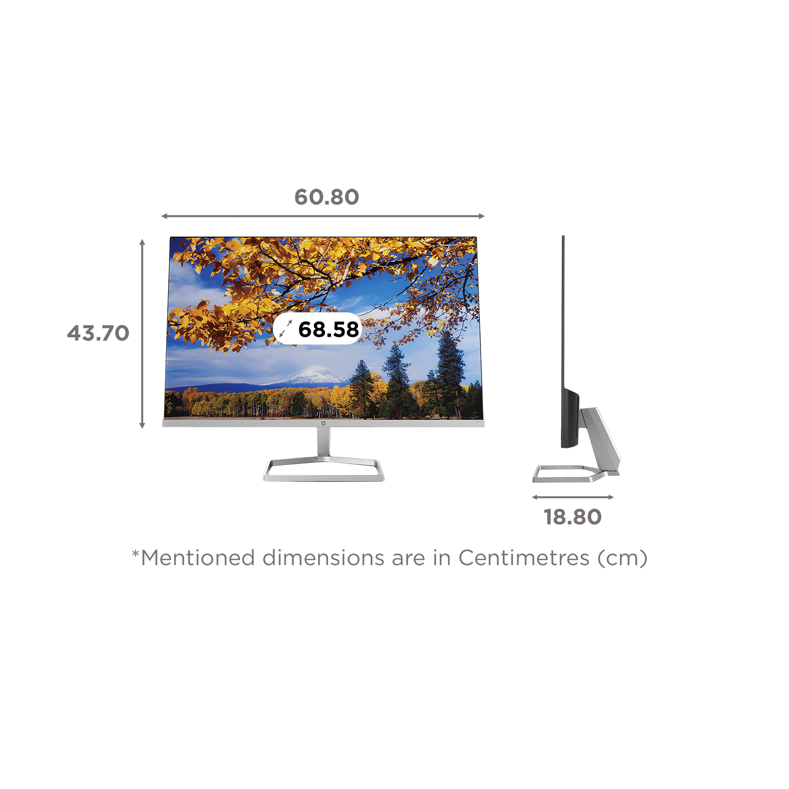 HP M27f 68.58cm (27 Inches) Full HD Flat Panel IPS Monitor ( with AMD FreeSync Technology) HP M27f 68.58cm (27 Inches) Full HD Flat Panel IPS Monitor ( with AMD FreeSync Technology)_2