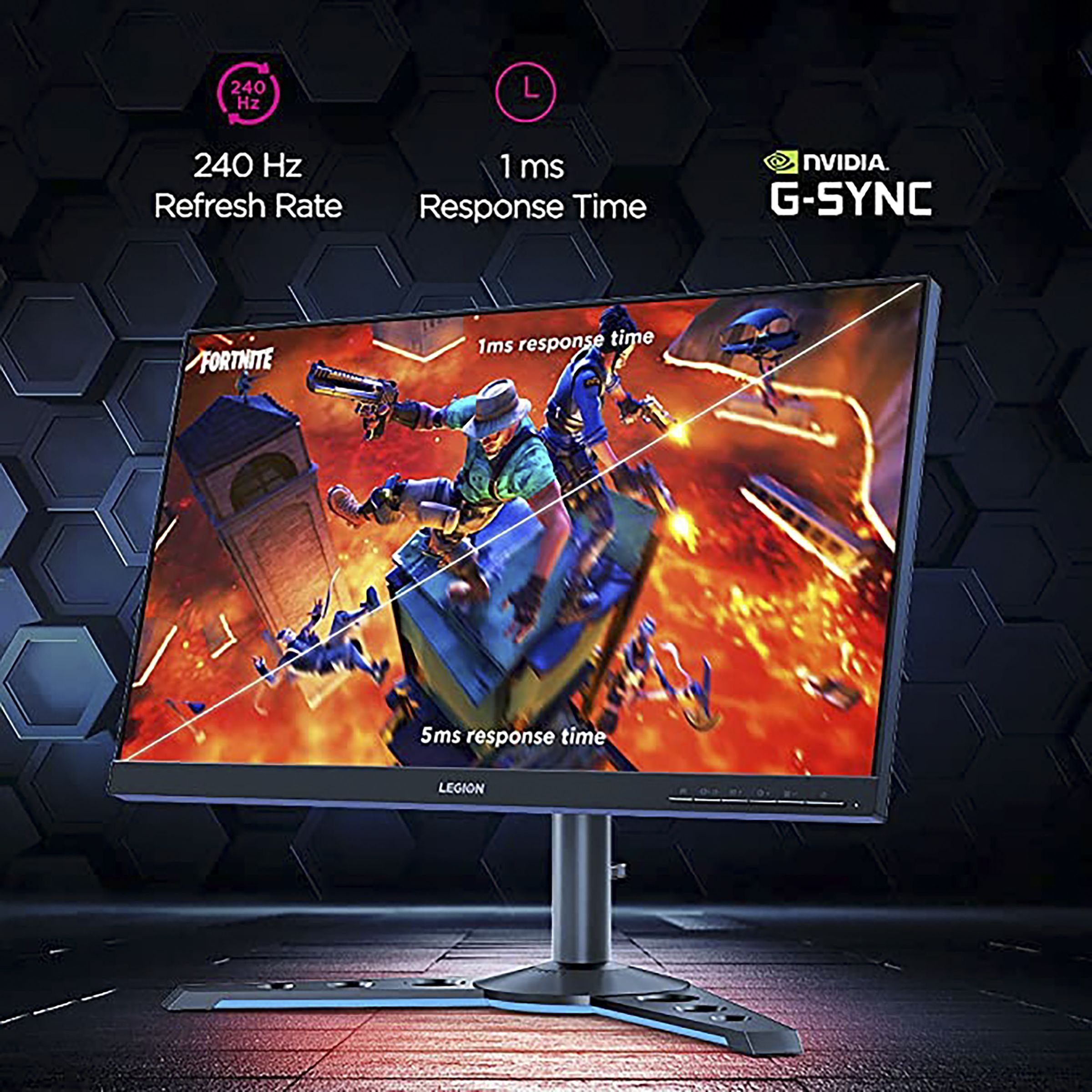Lenovo Legion Y25-25 62.23 cm (24.5 inch) Full HD IPS Panel LED 3-Side Near Edgeless Bezel Height Adjustable Gaming Monitor with Flicker-Free Technology Lenovo Legion Y25-25 62.23 cm (24.5 inch) Full HD IPS Panel LED 3-Side Near Edgeless Bezel Height Adjustable Gaming Monitor with Flicker-Free Technology_9