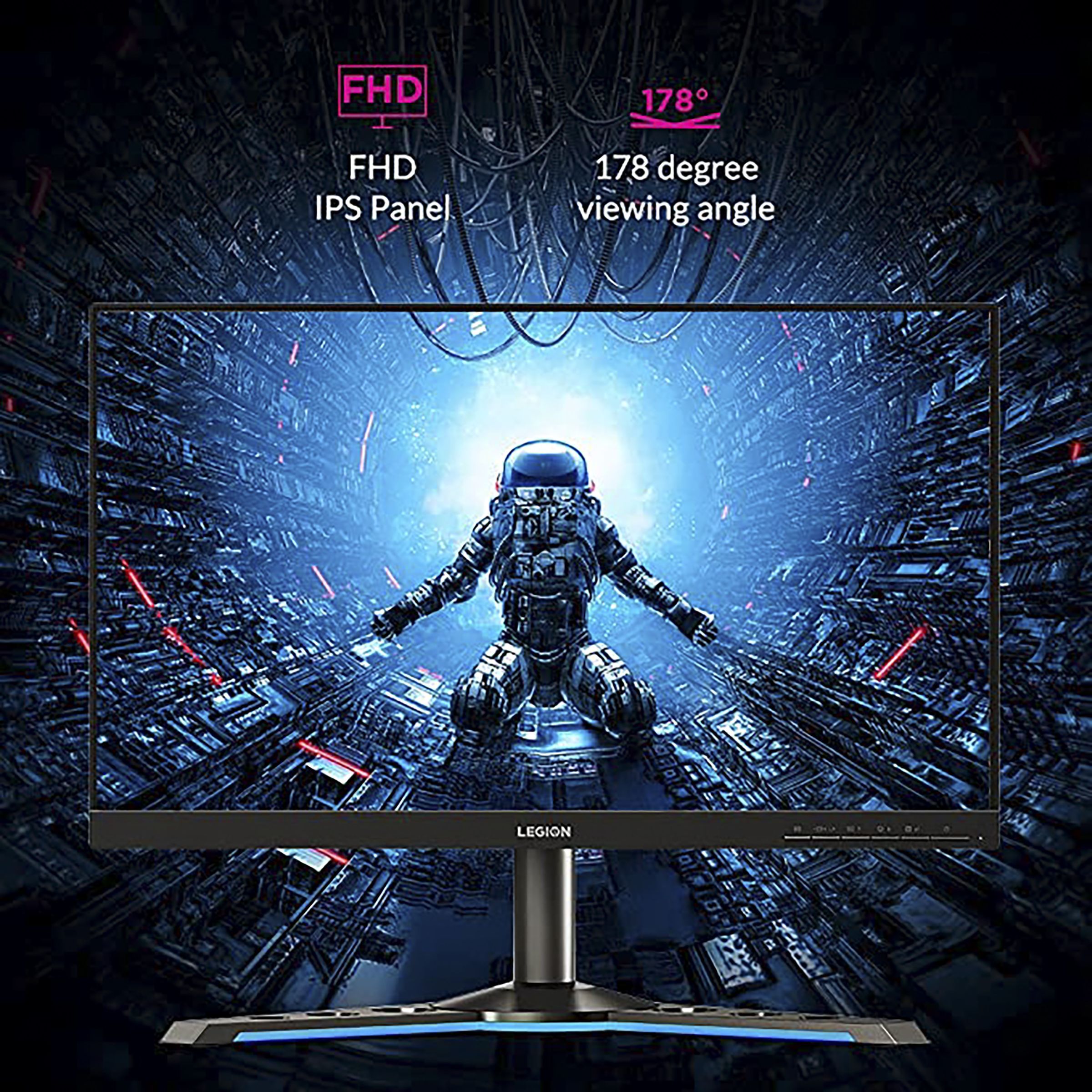 Lenovo Legion Y25-25 62.23 cm (24.5 inch) Full HD IPS Panel LED 3-Side Near Edgeless Bezel Height Adjustable Gaming Monitor with Flicker-Free Technology Lenovo Legion Y25-25 62.23 cm (24.5 inch) Full HD IPS Panel LED 3-Side Near Edgeless Bezel Height Adjustable Gaming Monitor with Flicker-Free Technology_12