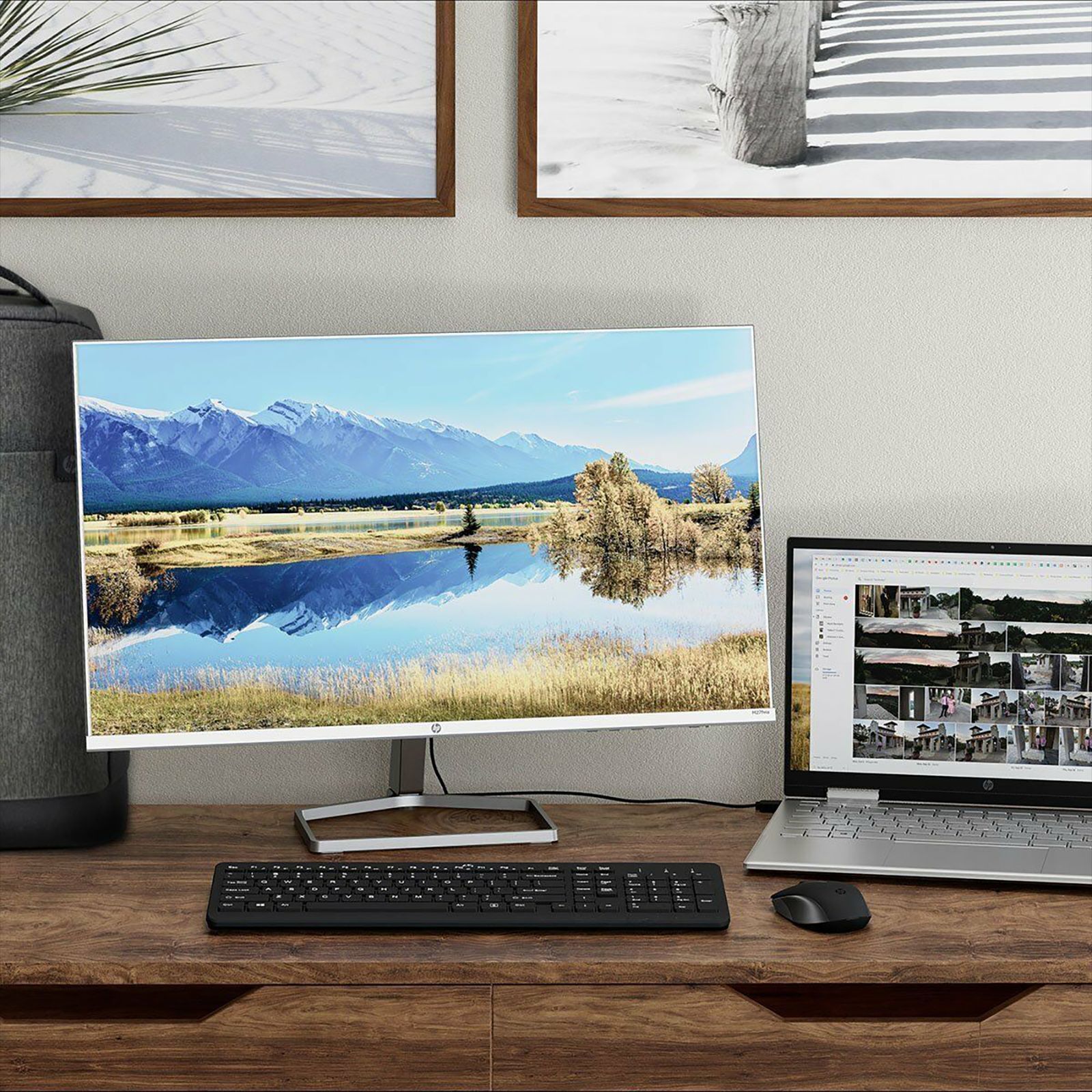 HP M27FWA 60.58cm (27 Inches) Full HD Monitor (HP Eye Ease with Eyesafe Certified Technology, 1 x HDMI 1.4 | 1 x VGA Port Connectivity, 356D6AA, Silver)_12