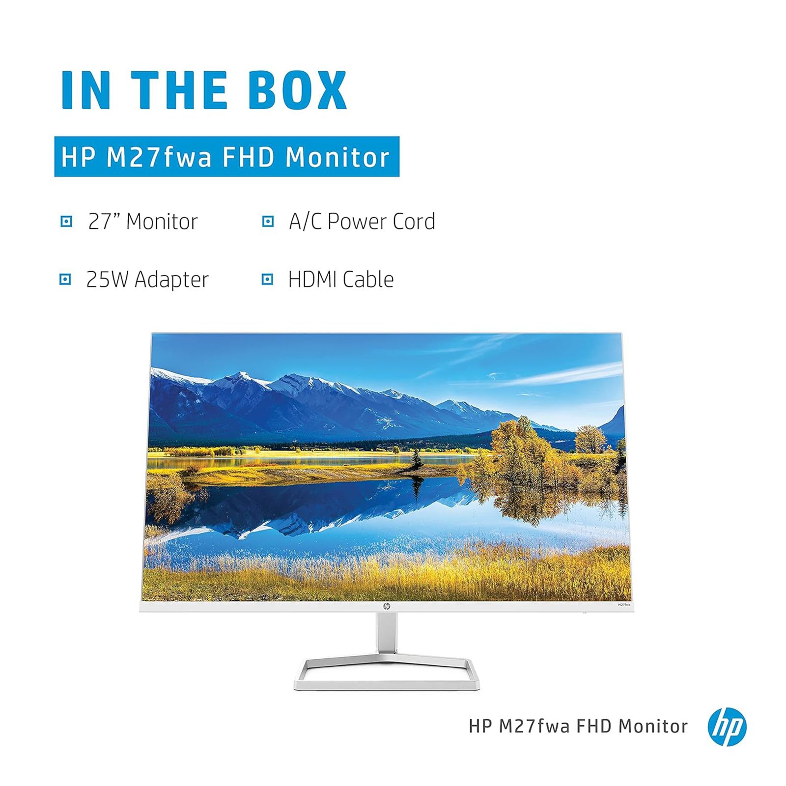 HP M27FWA 60.58cm (27 Inches) Full HD Monitor (HP Eye Ease with Eyesafe Certified Technology, 1 x HDMI 1.4 | 1 x VGA Port Connectivity, 356D6AA, Silver)_13