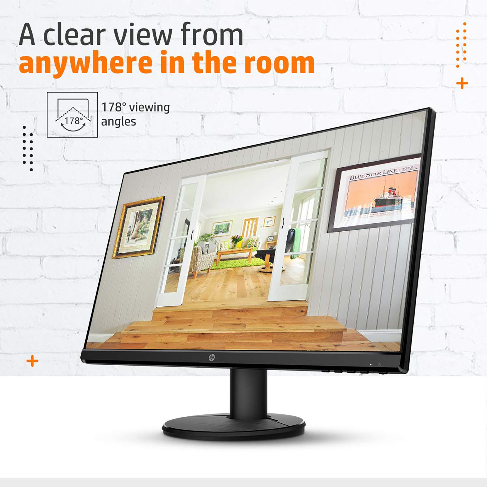 HP V24i 60.45cm (23.8 Inches) Full HD IPS Flat Panel LED Backlight Monitor (with Low Blue Light Mode)_13