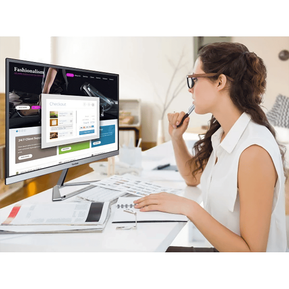 ViewSonic 60.96 cm (24 inch) Full HD IPS Panel LCD Frameless Bezel Monitor with Flicker-Free Technology ViewSonic 60.96 cm (24 inch) Full HD IPS Panel LCD Frameless Bezel Monitor with Flicker-Free Technology_10