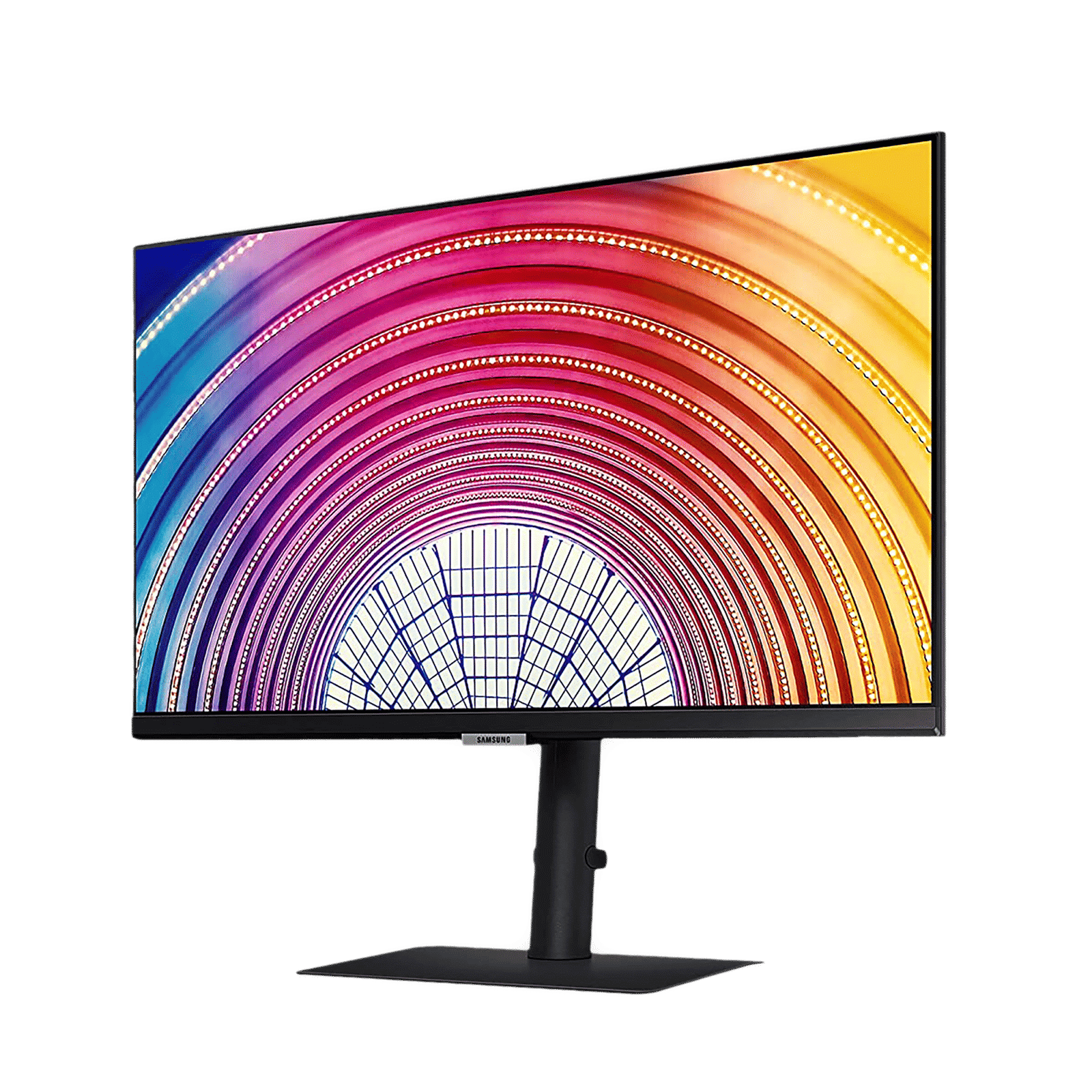 SAMSUNG S60A 61 cm (24 inch) QHD IPS Panel LED Borderless Height Adjustable Monitor with Flicker-Free Technology_5
