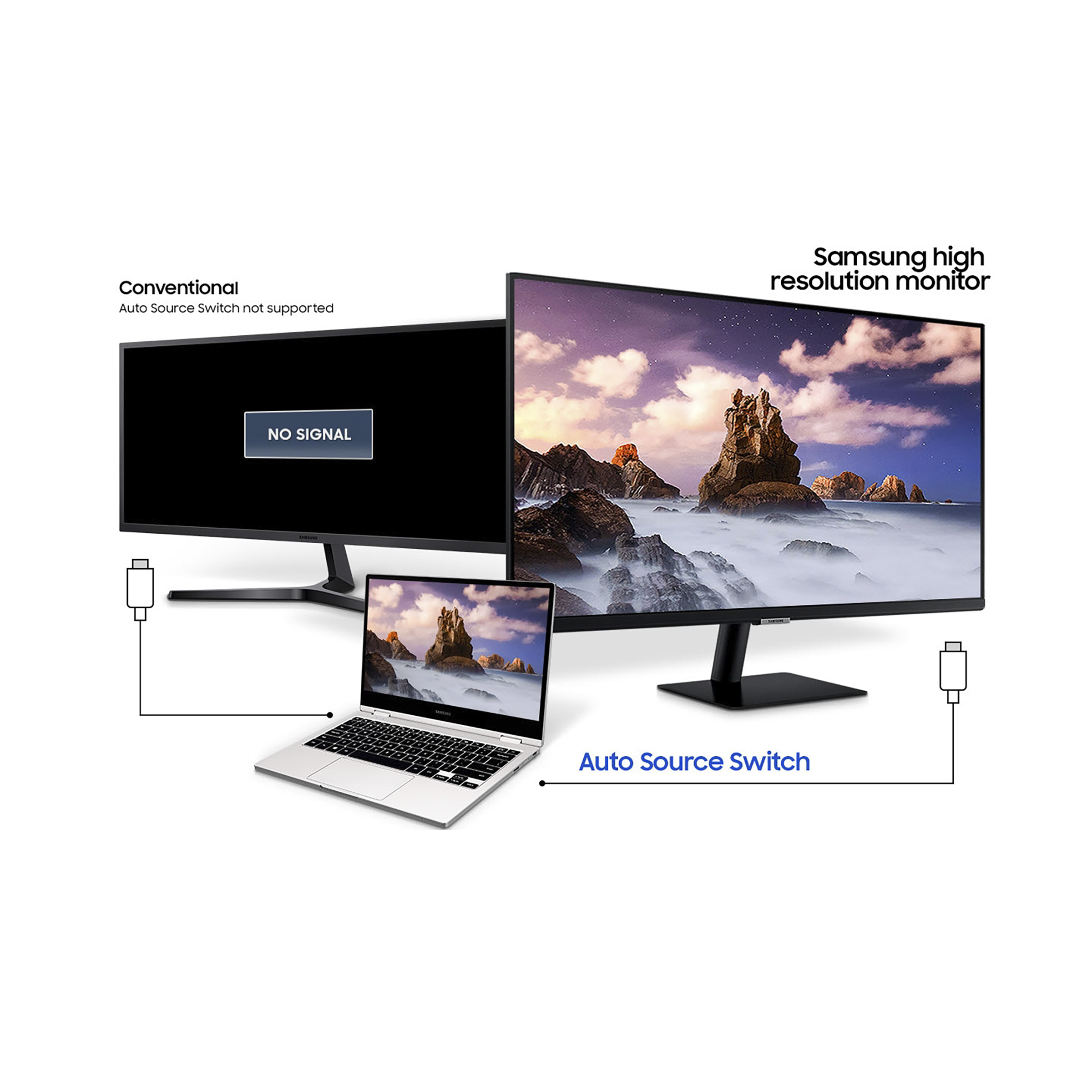 SAMSUNG S70A 81 cm (32 inch) Ultra HD 4K VA Panel LED Borderless Monitor with Flicker-Free Technology_10