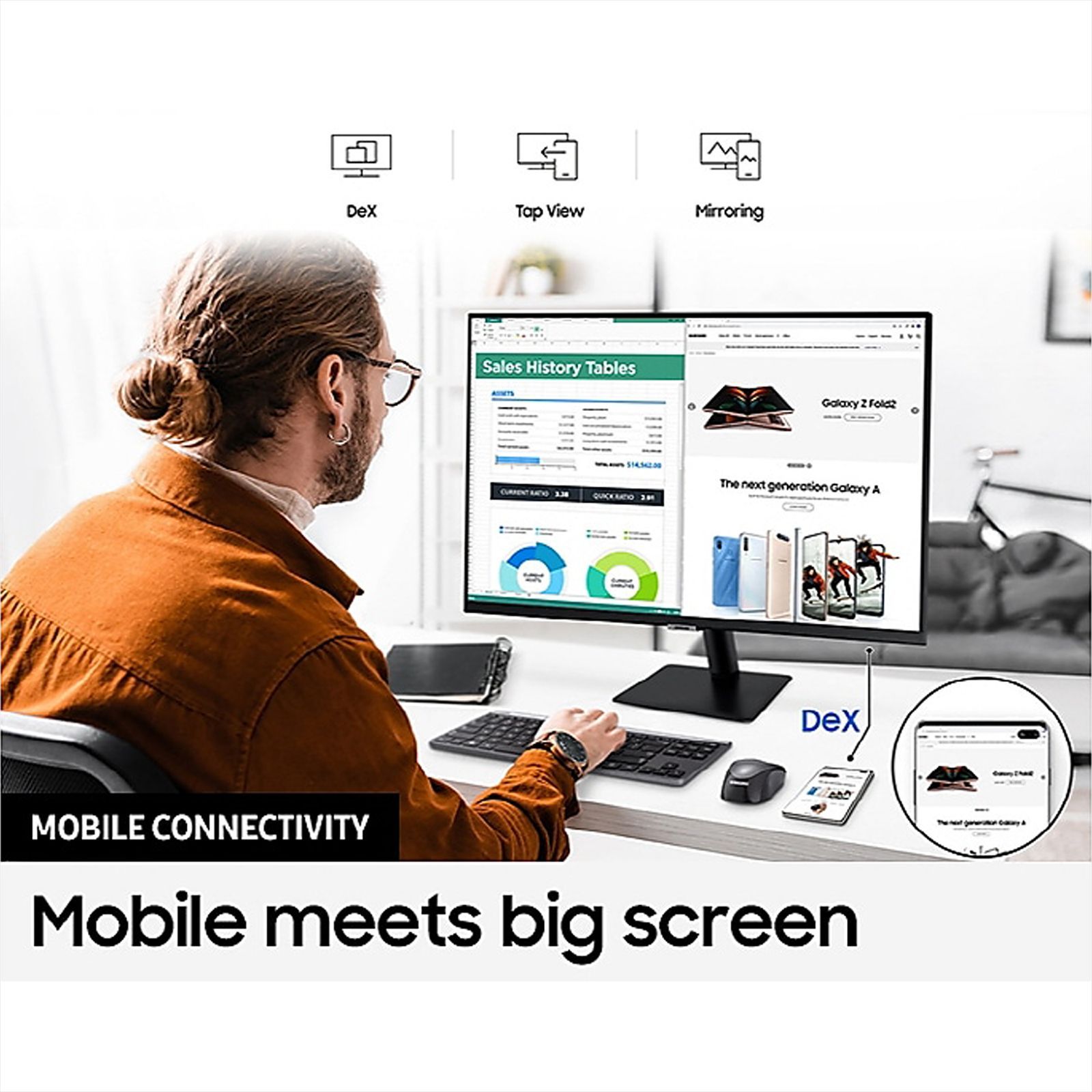 SAMSUNG M5 68.6 cm (27 inch) Full HD LED Backlit Panel Monitor with Adaptive Picture Technology SAMSUNG M5 68.6 cm (27 inch) Full HD LED Backlit Panel Monitor with Adaptive Picture Technology_19