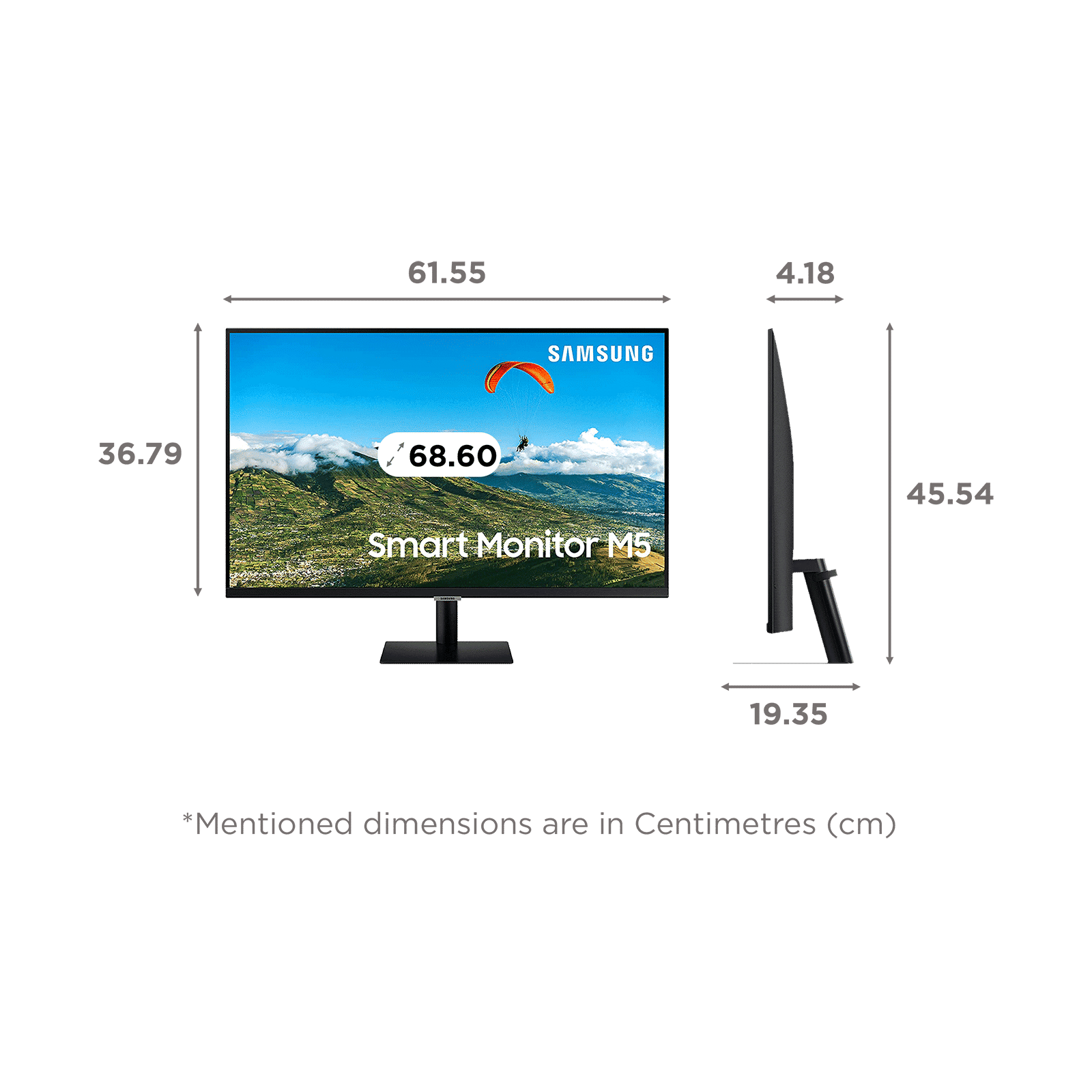 SAMSUNG M5 68.6 cm (27 inch) Full HD LED Backlit Panel Monitor with Adaptive Picture Technology SAMSUNG M5 68.6 cm (27 inch) Full HD LED Backlit Panel Monitor with Adaptive Picture Technology_2