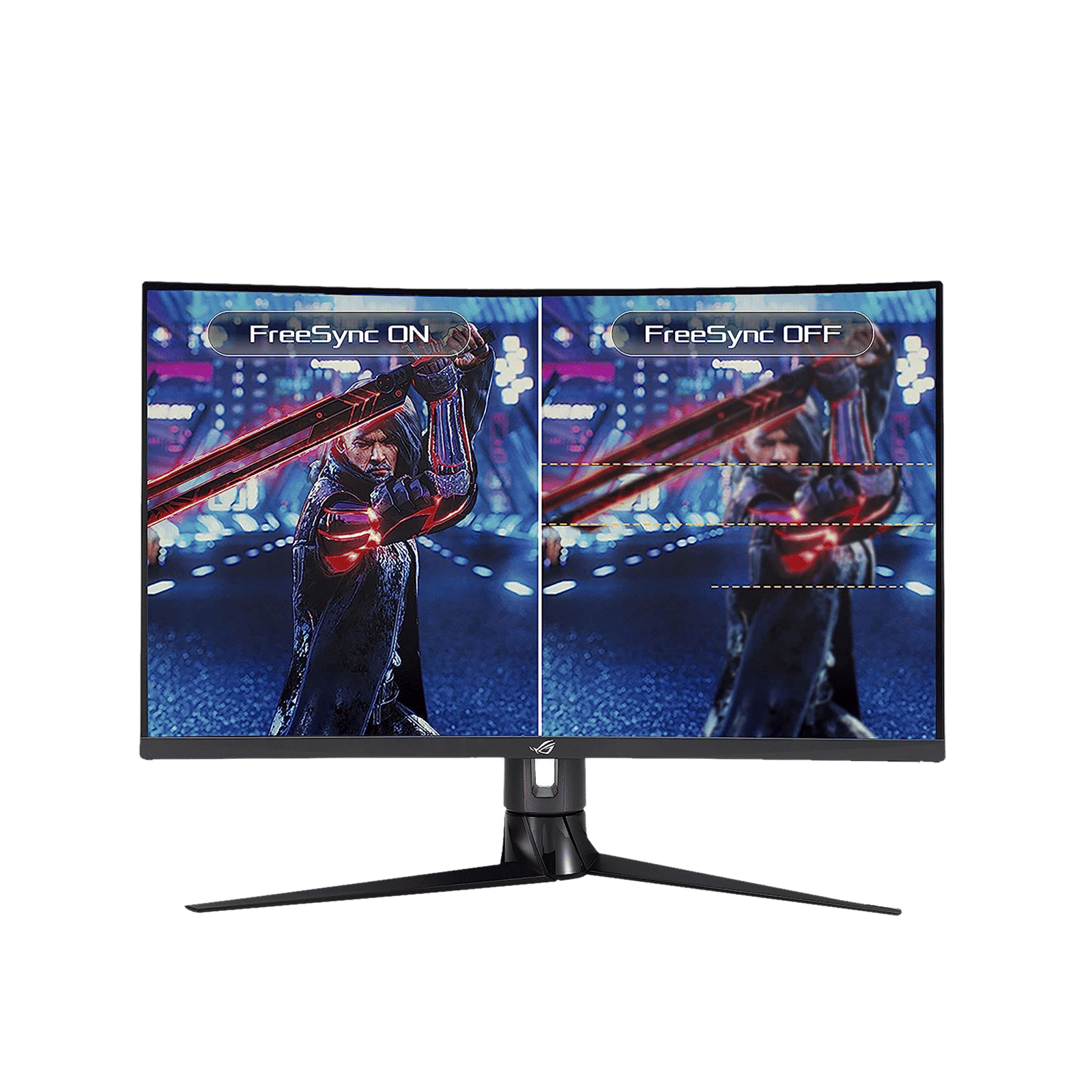 ASUS ROG Strix 80.01 cm (31.5 inch) WQHD VA Panel LED Curved Height Adjustable Monitor with LED Backlight_9