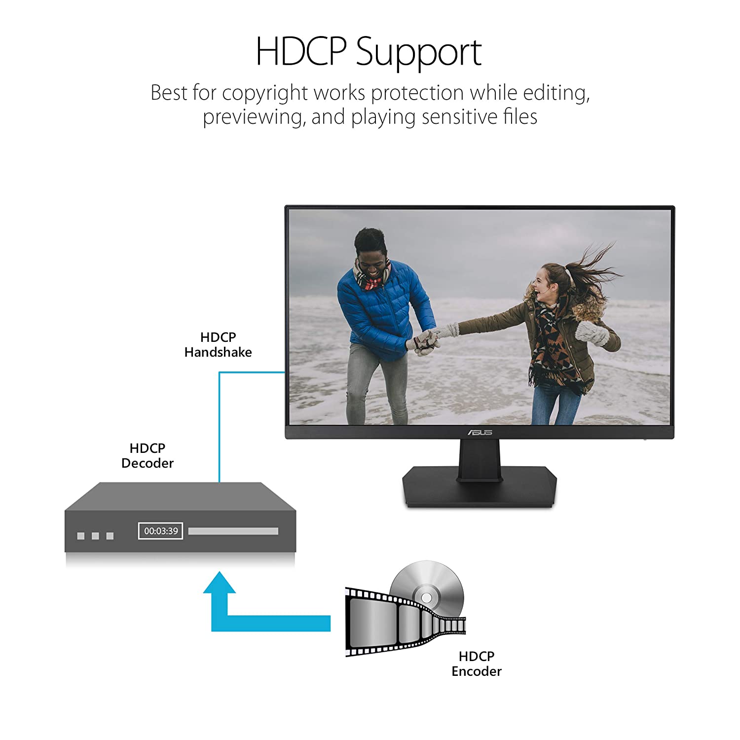 ASUS 60.45 cm (23.8 inch) Full HD IPS Panel LED Frameless Monitor with Eye Care Technology_8