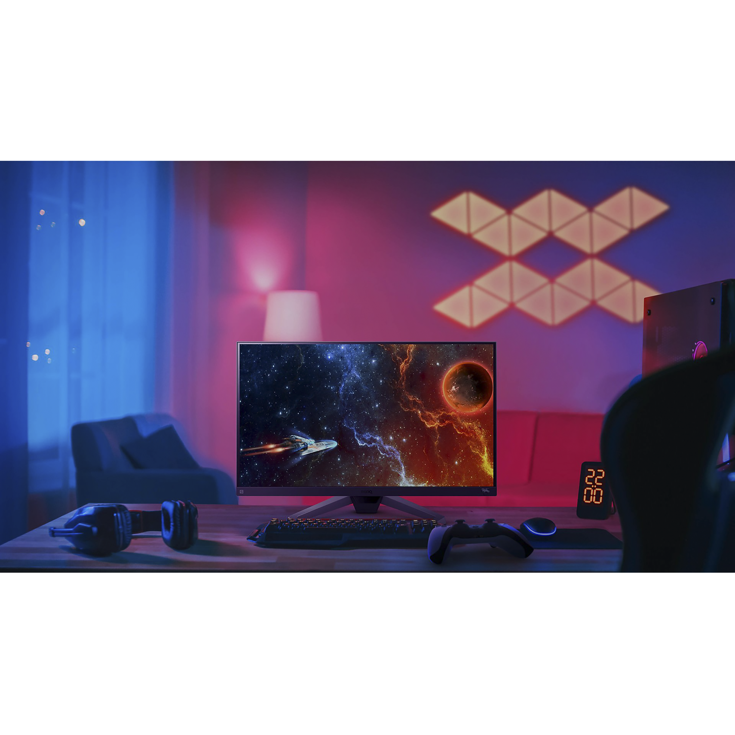 BenQ MOBIUZ 62.23 cm (24.5 inch) Full HD IPS Panel LED Bezel-Less Height Adjustable Gaming Monitor with Flicker-Free Technology BenQ MOBIUZ 62.23 cm (24.5 inch) Full HD IPS Panel LED Bezel-Less Height Adjustable Gaming Monitor with Flicker-Free Technology_8