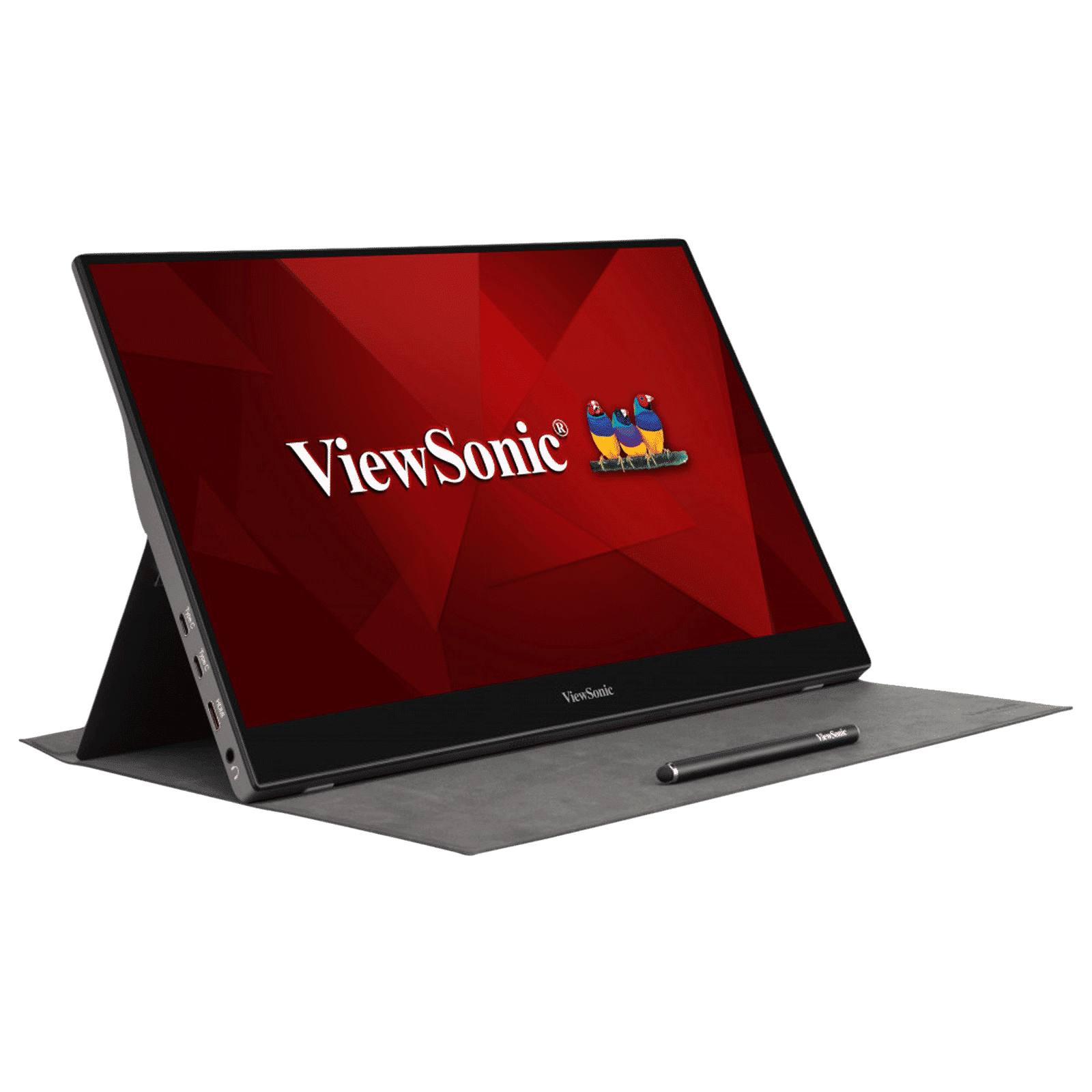 ViewSonic TD1655 39.62cm (15.6 inch) Full HD IPS Panel Monitor with Pivot Able Display_12