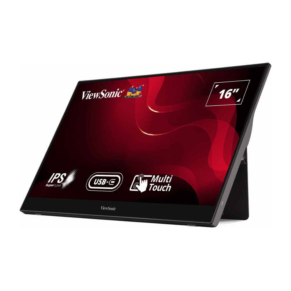 ViewSonic TD1655 39.62cm (15.6 inch) Full HD IPS Panel Monitor with Pivot Able Display_4