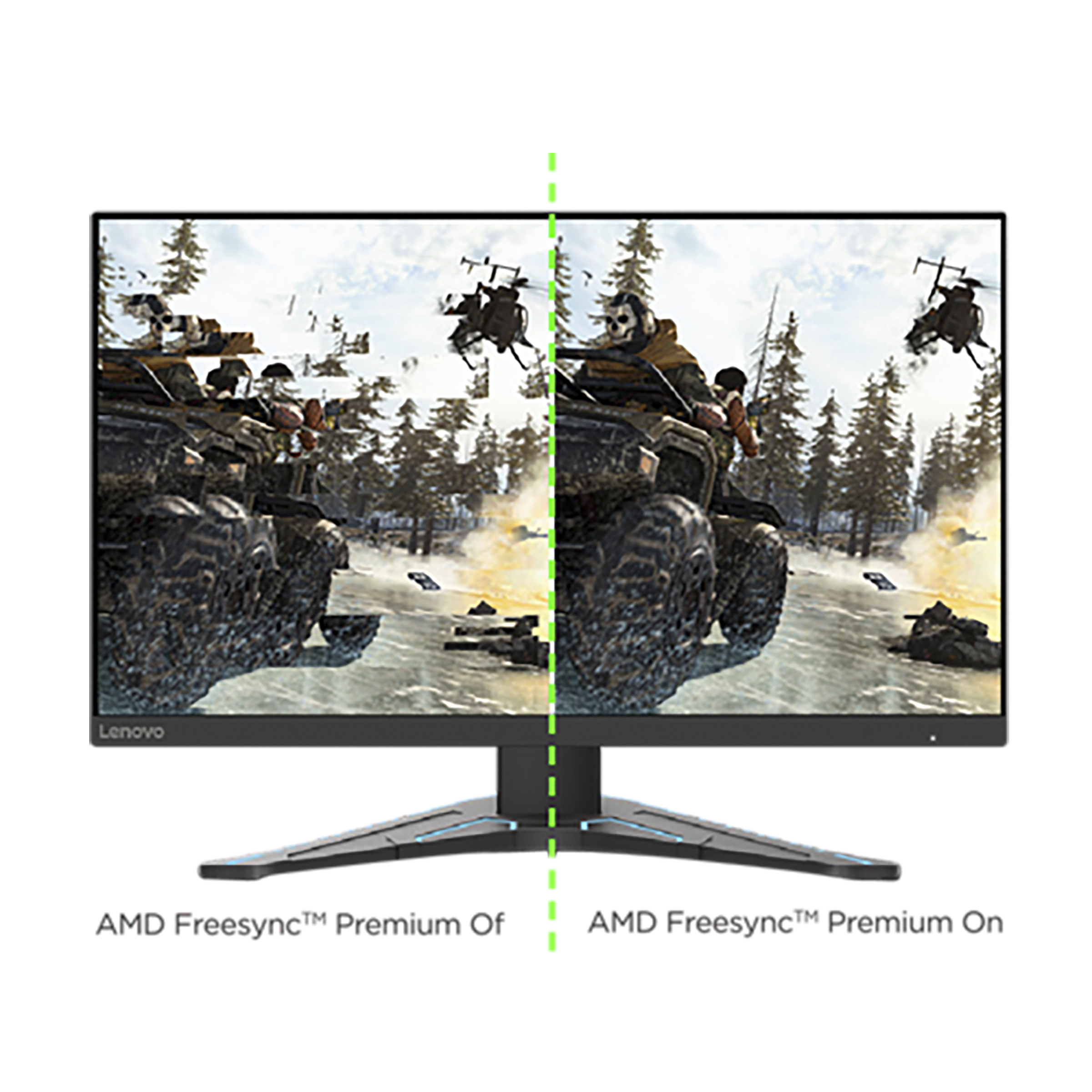 Lenovo G Series 60.45 cm (23.8 inch) Full HD IPS Panel LCD Flat Height Adjustable Gaming Monitor with AMD FreeSync Premium Technology_9